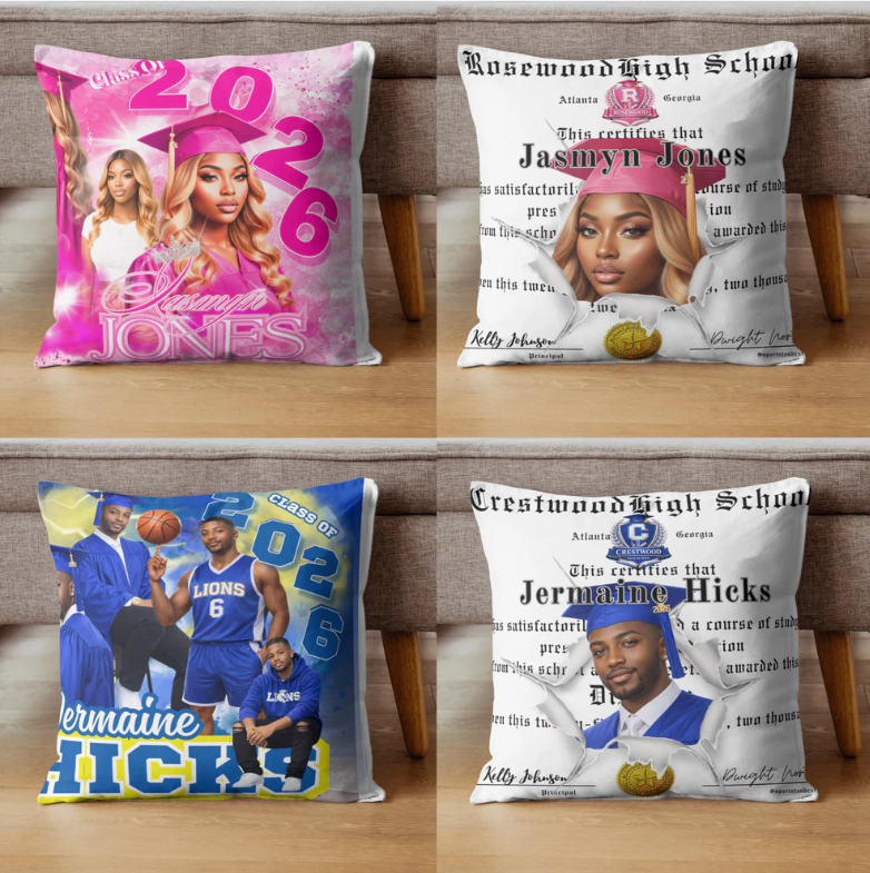 2026 Graduate Commemorative Pillow