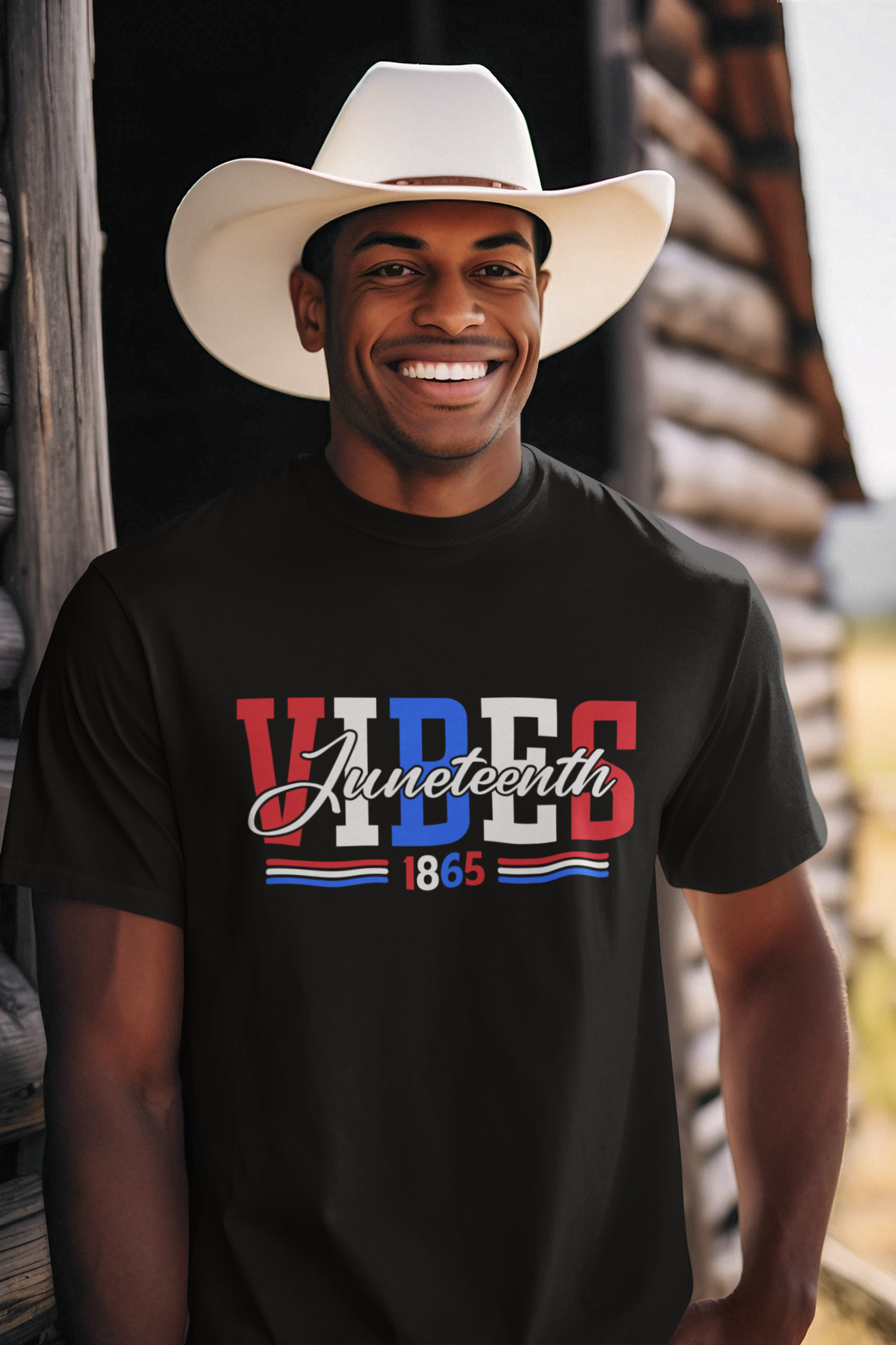 Juneteenth red white and blue vibes