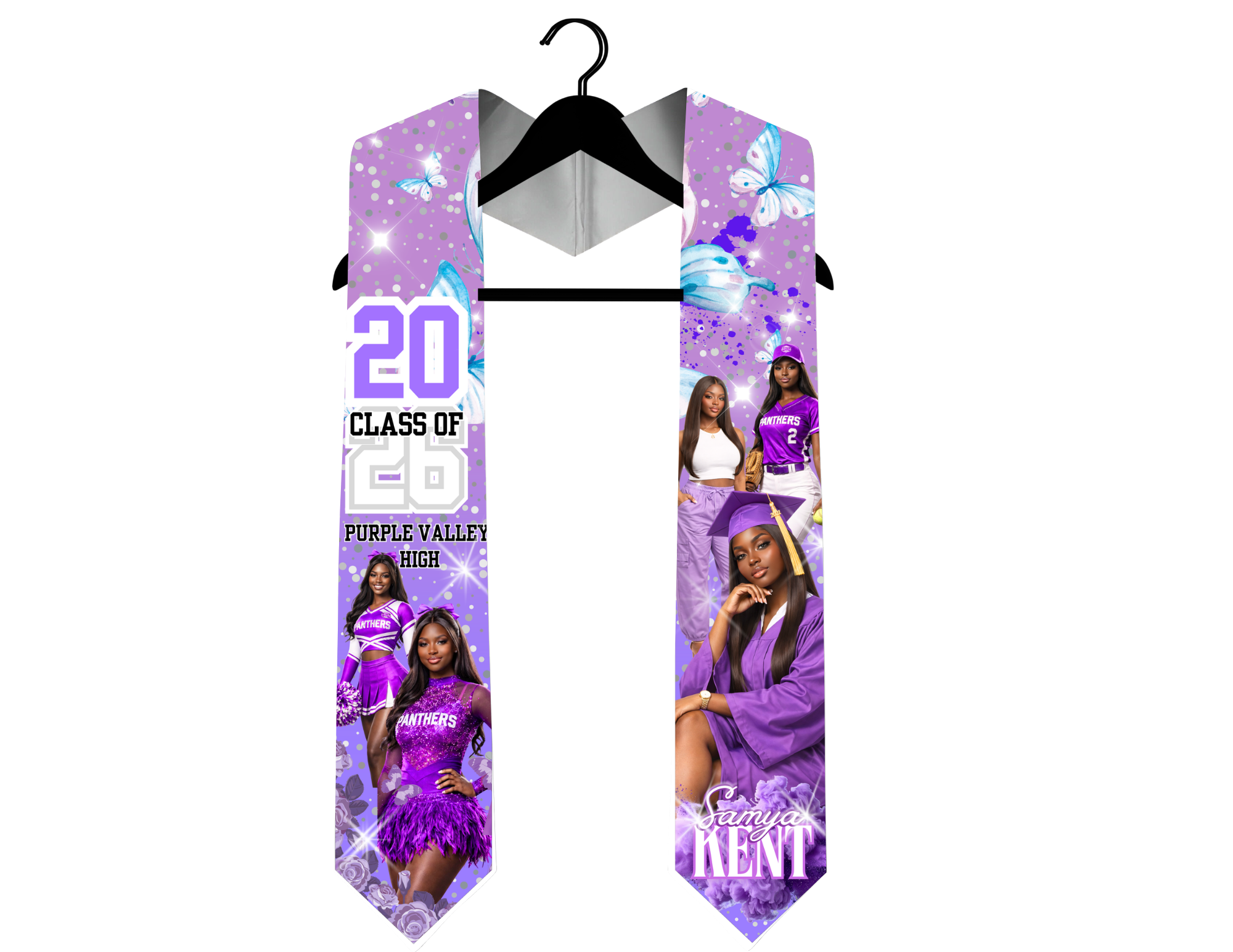 Personalized 2026 Graduation Stoles 70