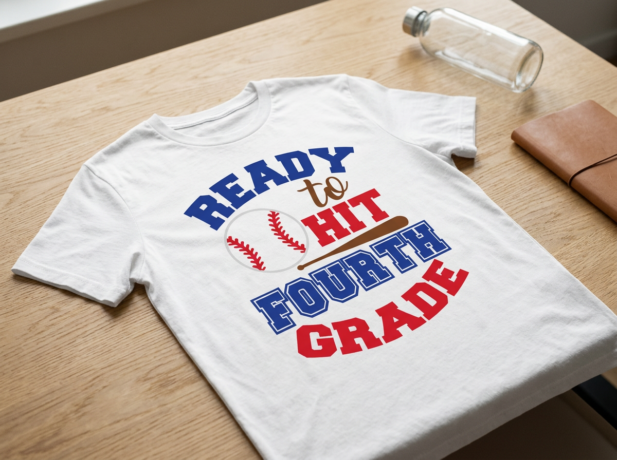 Ready to Hit School Kids T-Shirt