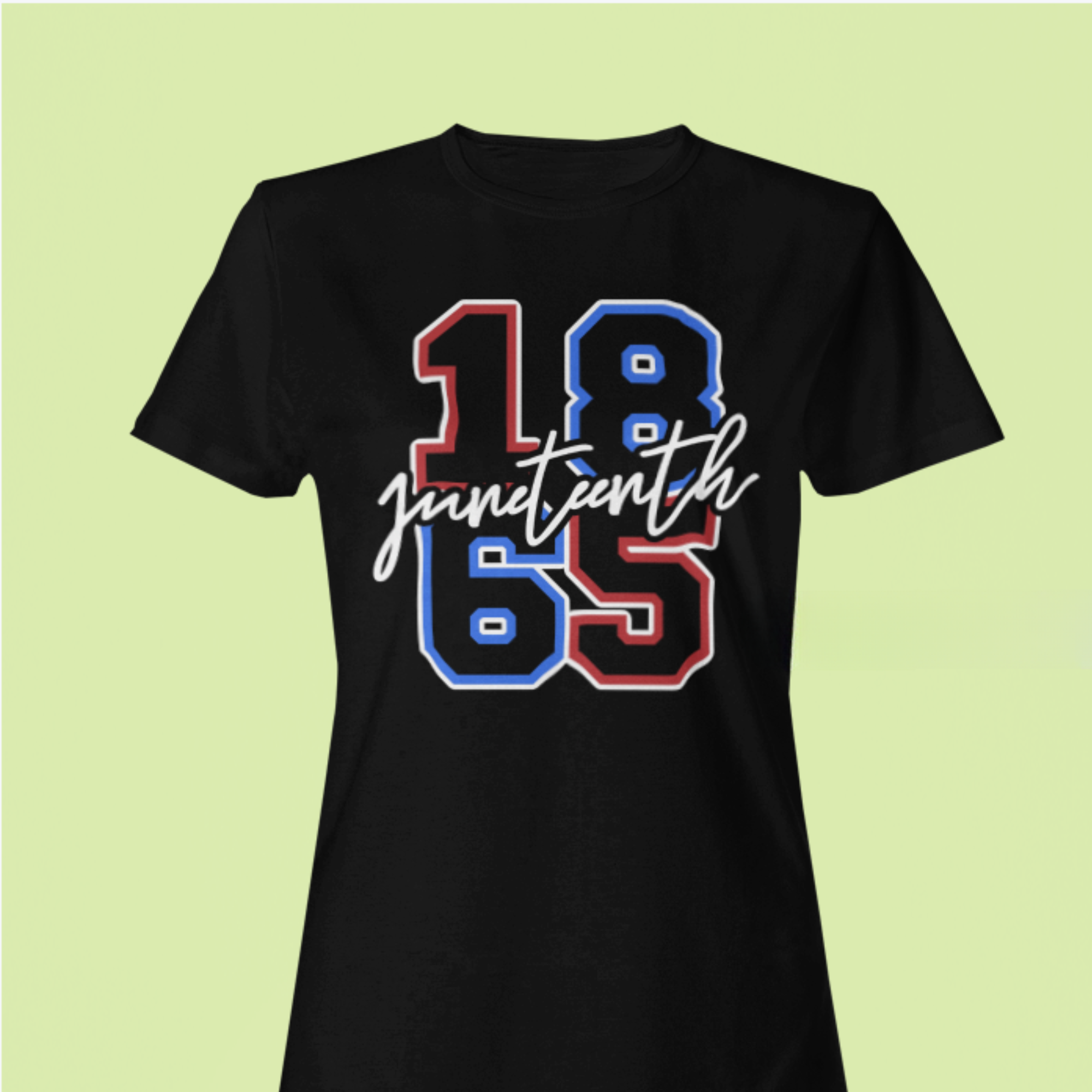 Juneteenth red white and blue vibes