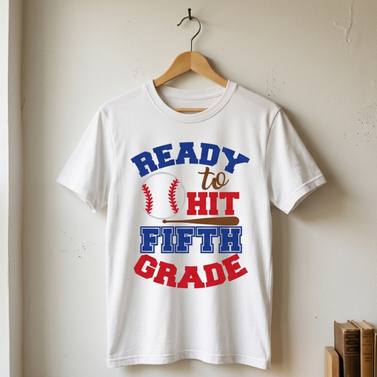 Ready to Hit School Kids T-Shirt