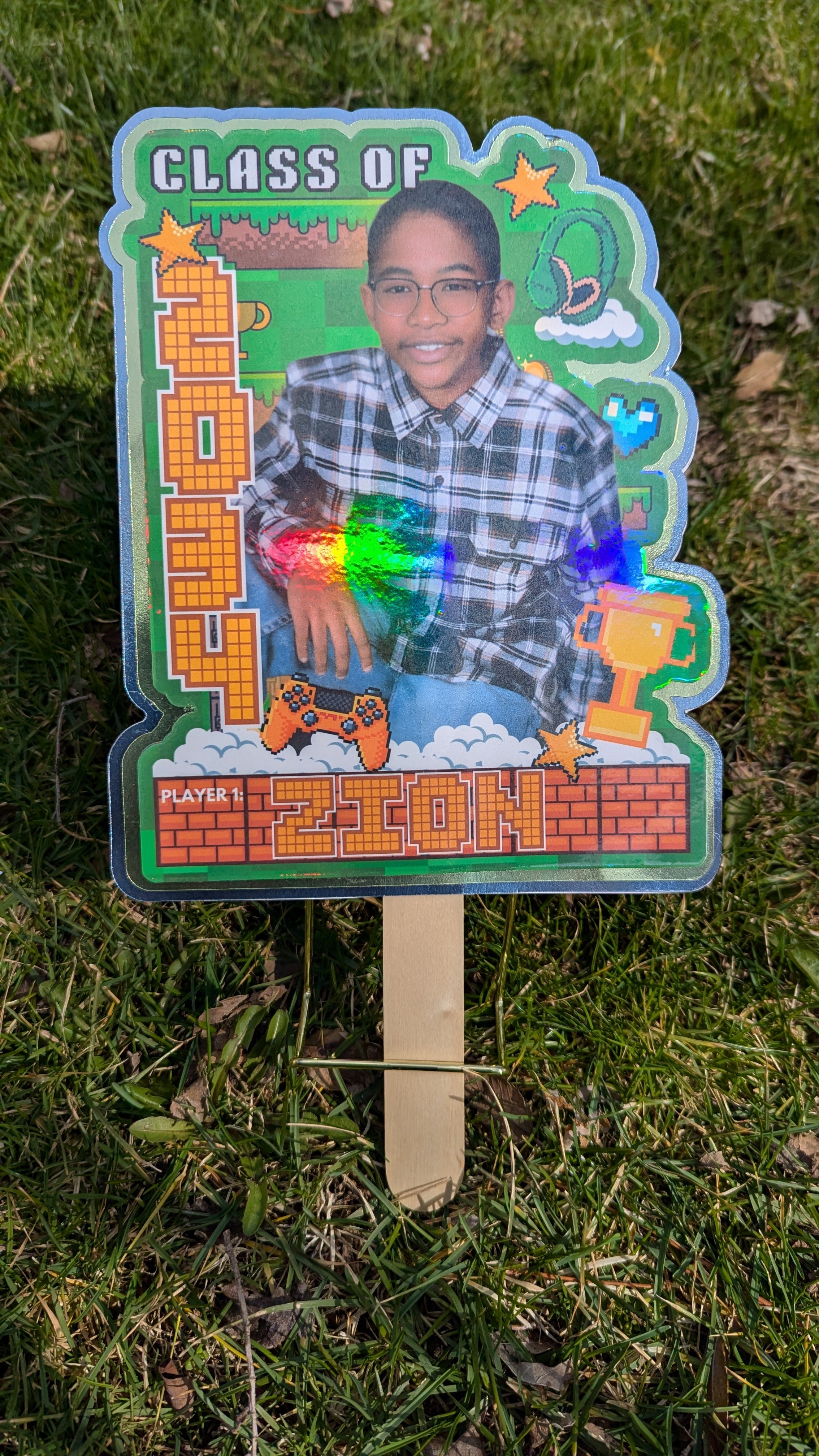 Class of 2034 Grad Fan Gamer Fan