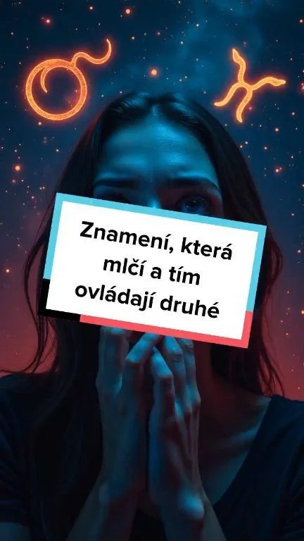 3 znamení zvěrokruhu, která používají ticho jako psychologický nástroj