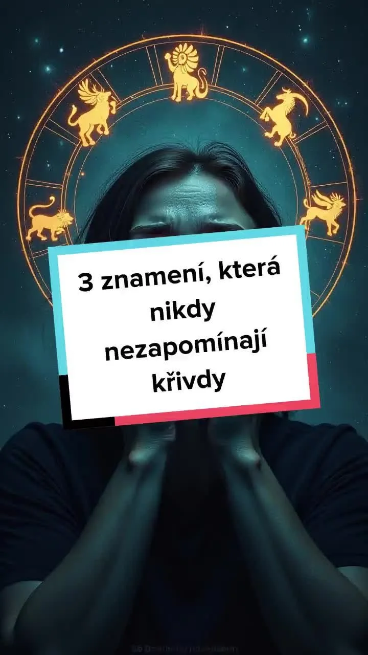 3 znamení zvěrokruhu, která si nejdéle pamatují křivdy