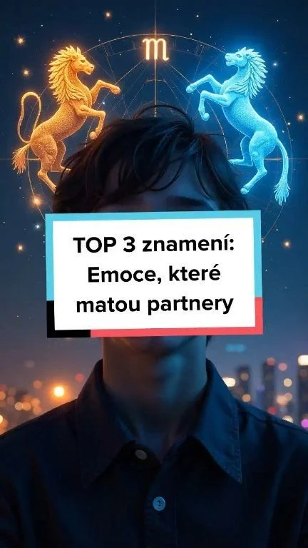 3 znamení zvěrokruhu, která způsobují největší emocionální zmatek
