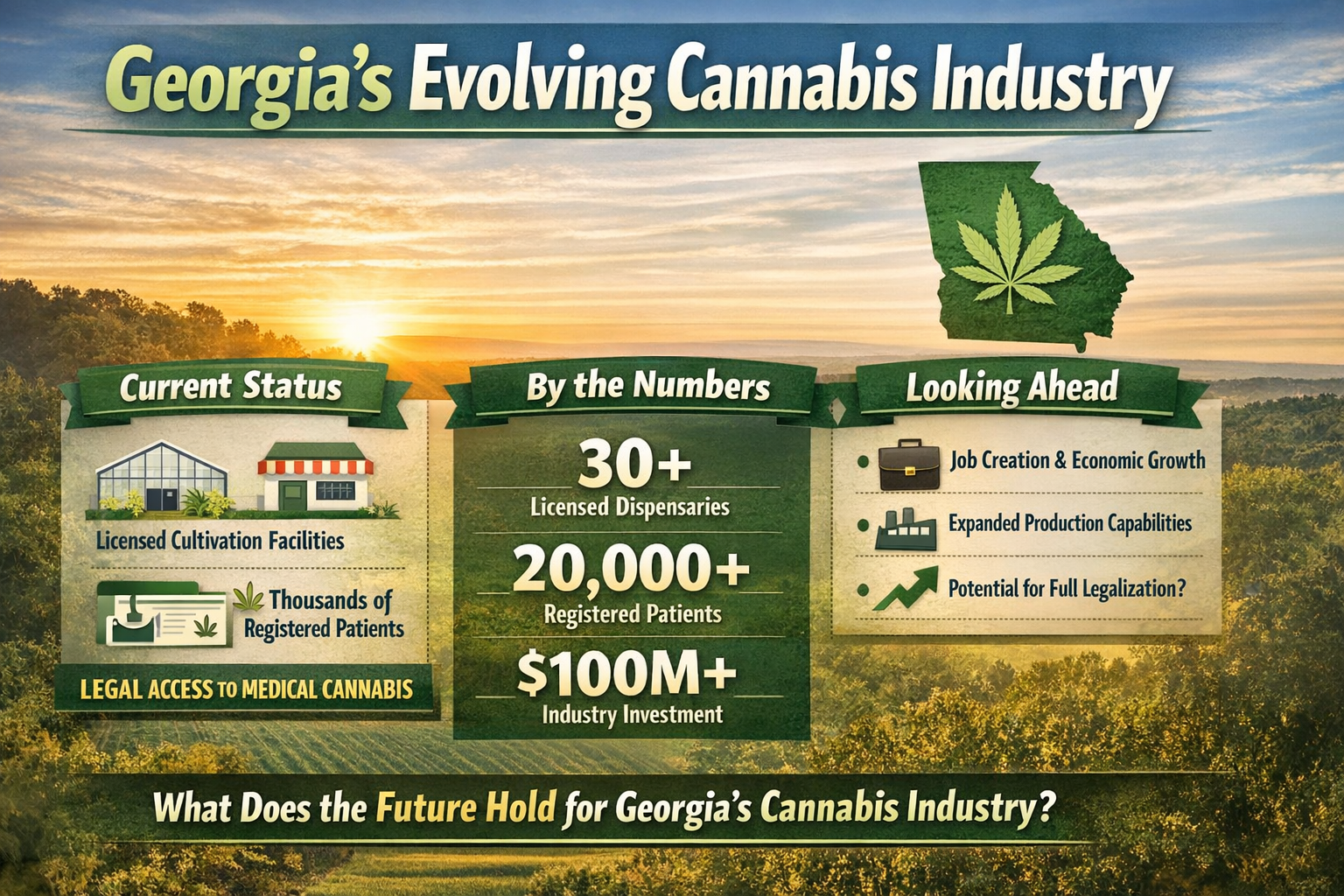 Georgia’s Medical Cannabis Program in 2026: Laws, Dispensaries, and Industry Growth