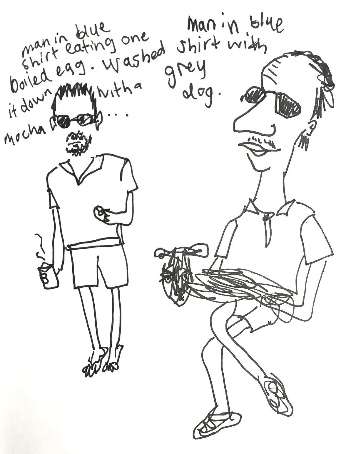 men in blue shirt studies (2026)