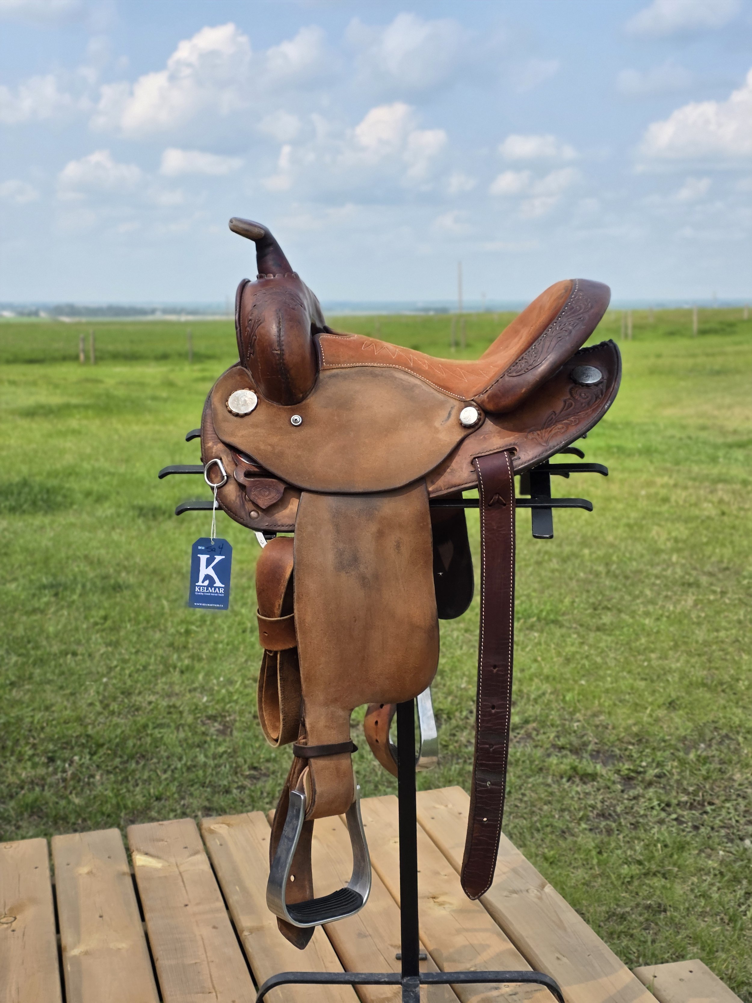 Circle Y Barrel Saddle