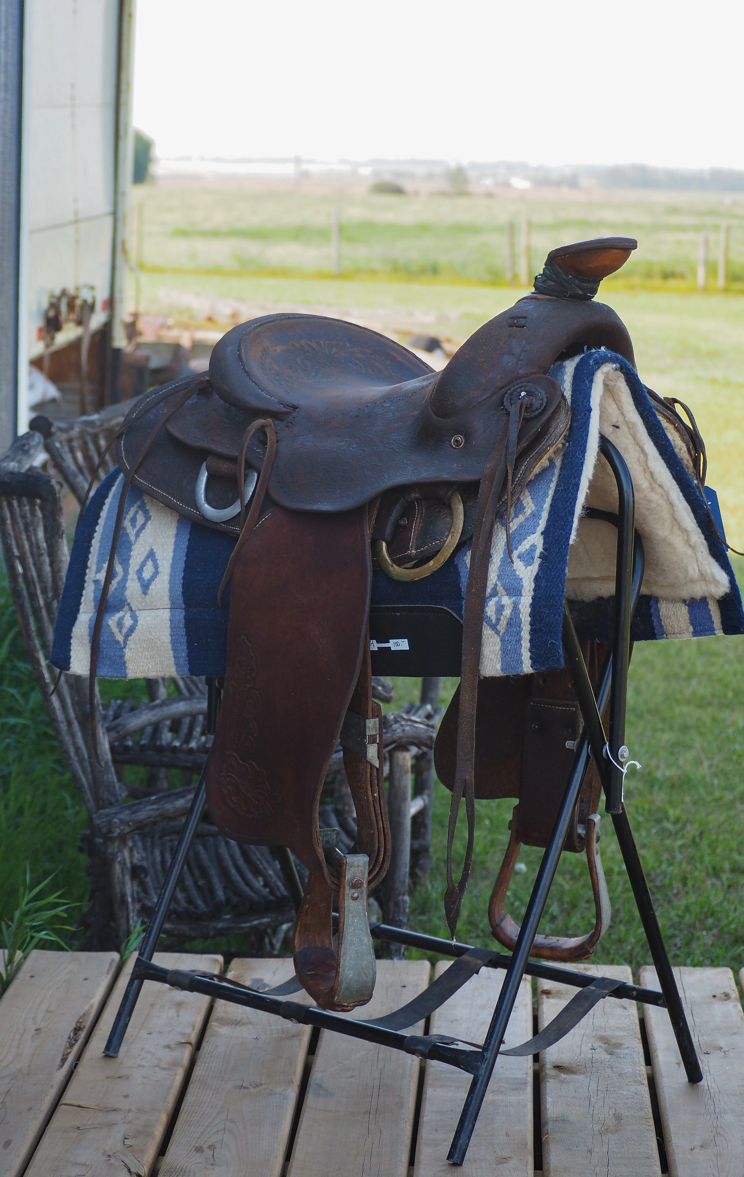 Roping Saddle