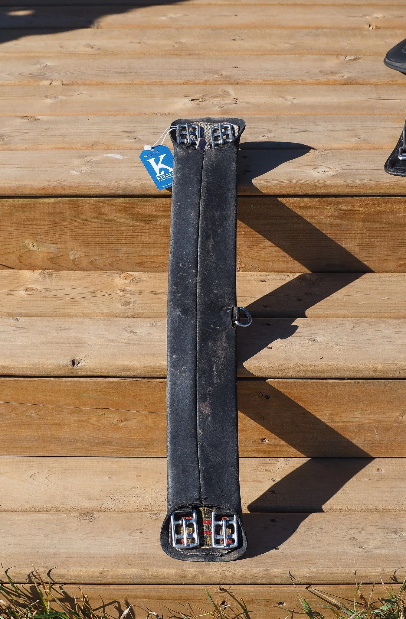 Black Dressage Girth 28