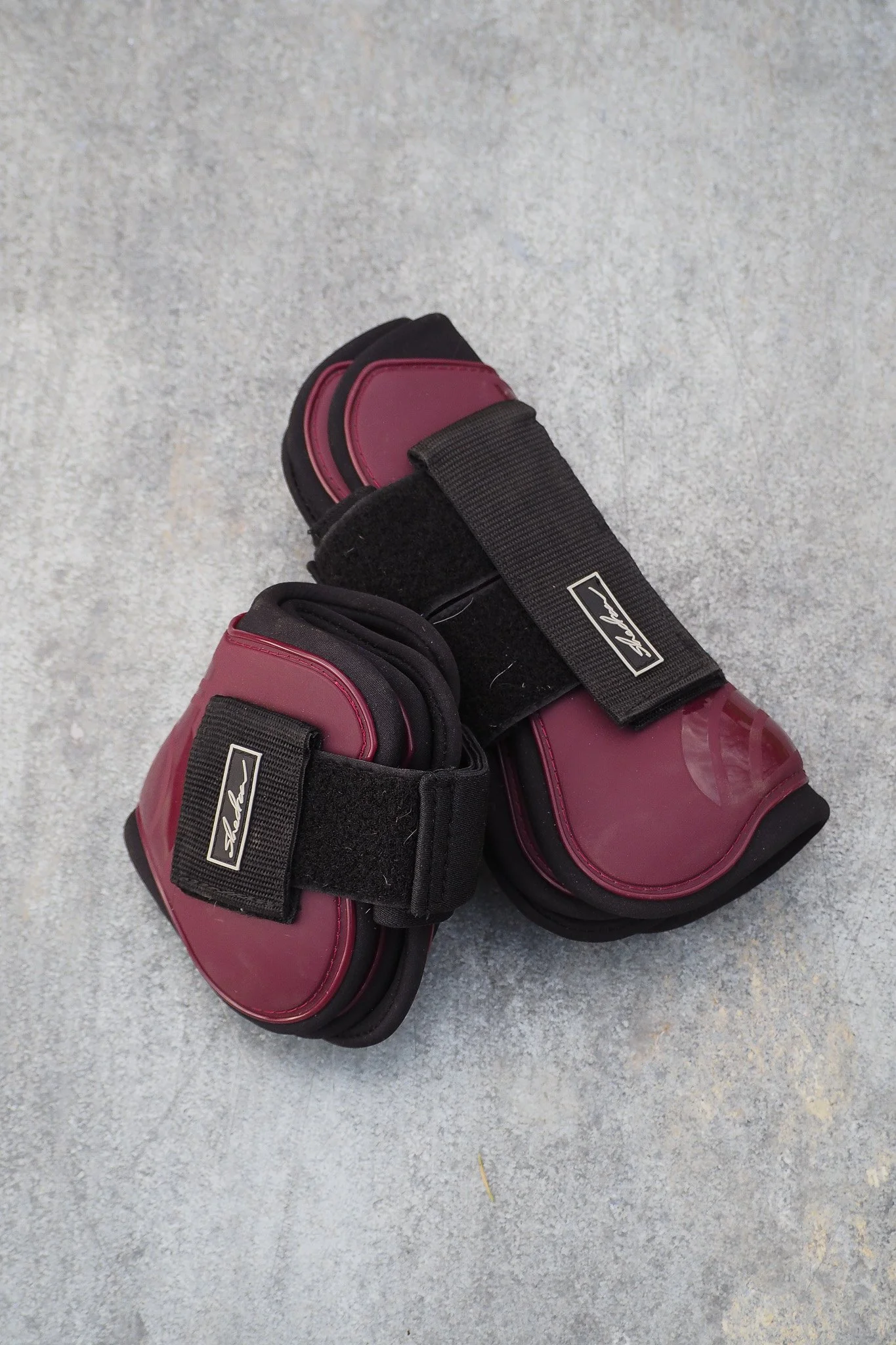 Burgundy Shedrow Open Front SET