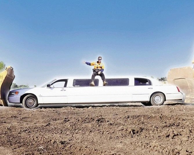 Crushing a Limo