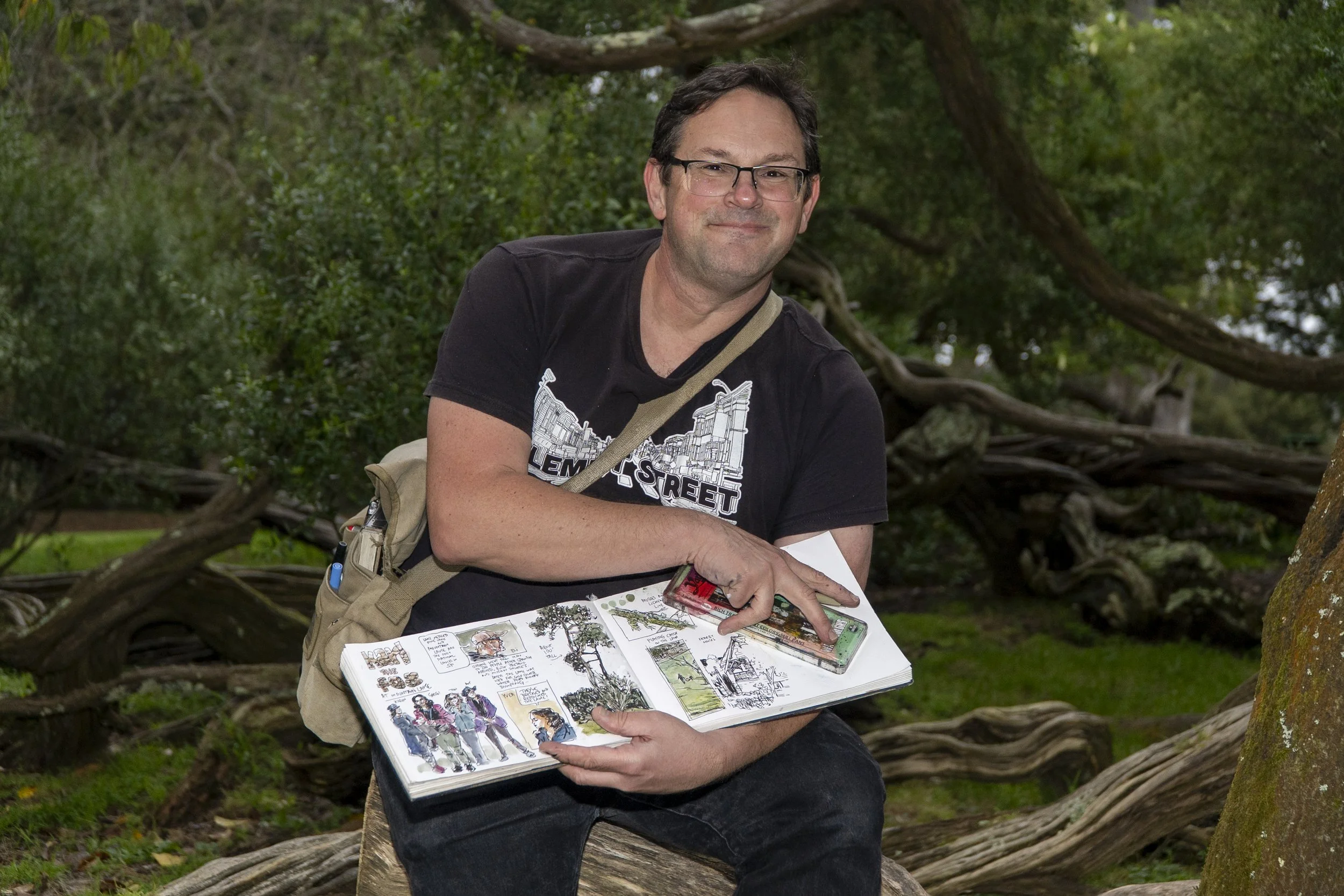 Richmond artist Mark Simmons embodies wonderment