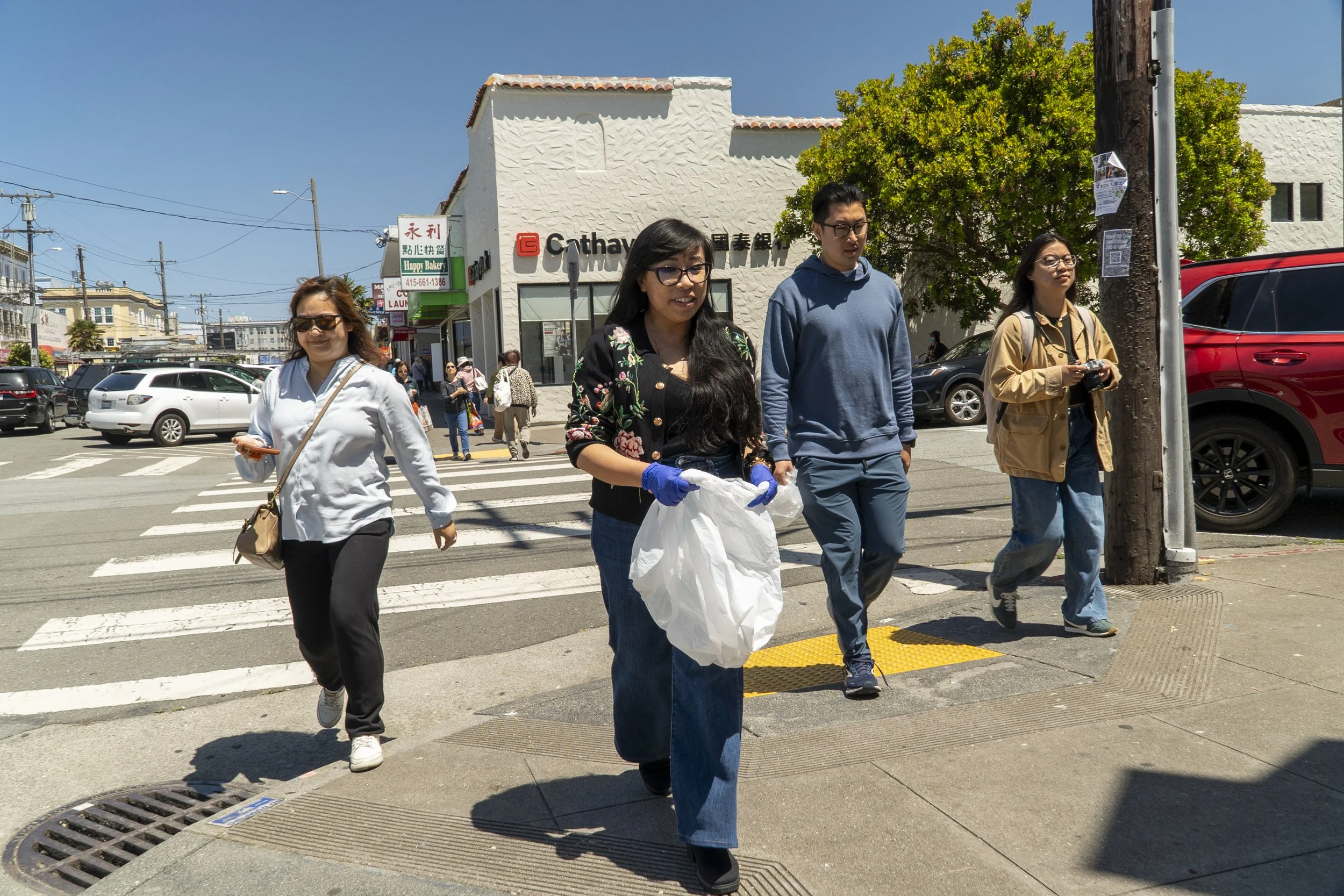 Gee, Chow and Chakrabarti campaigns clean up their signs