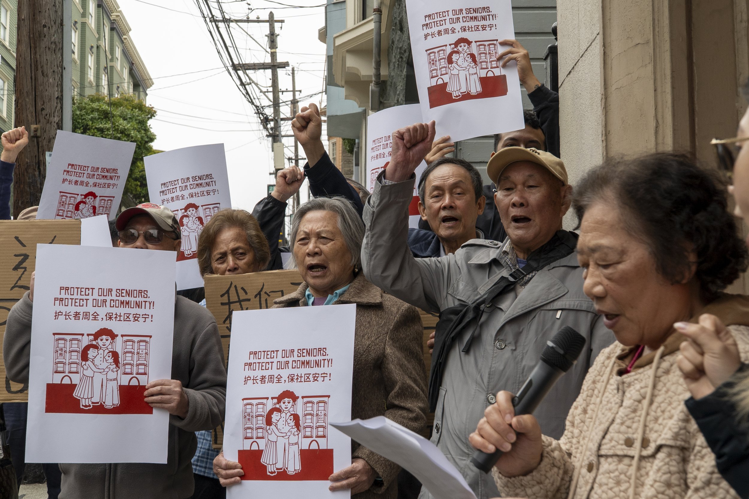 Pushing back against evictions, Nob Hill apartment building tenants unionize