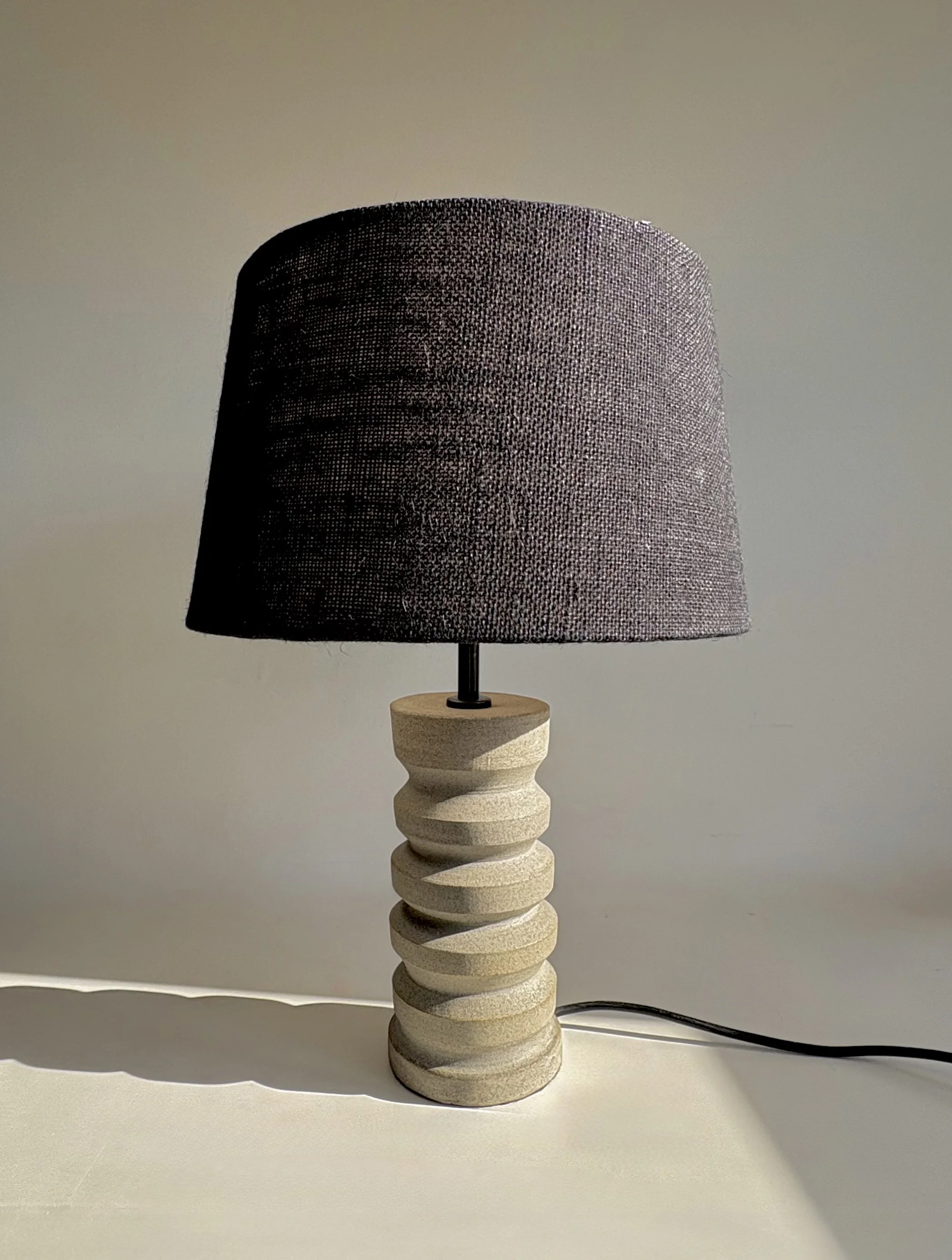 Brut 1. Table Lamp - Wheel thrown