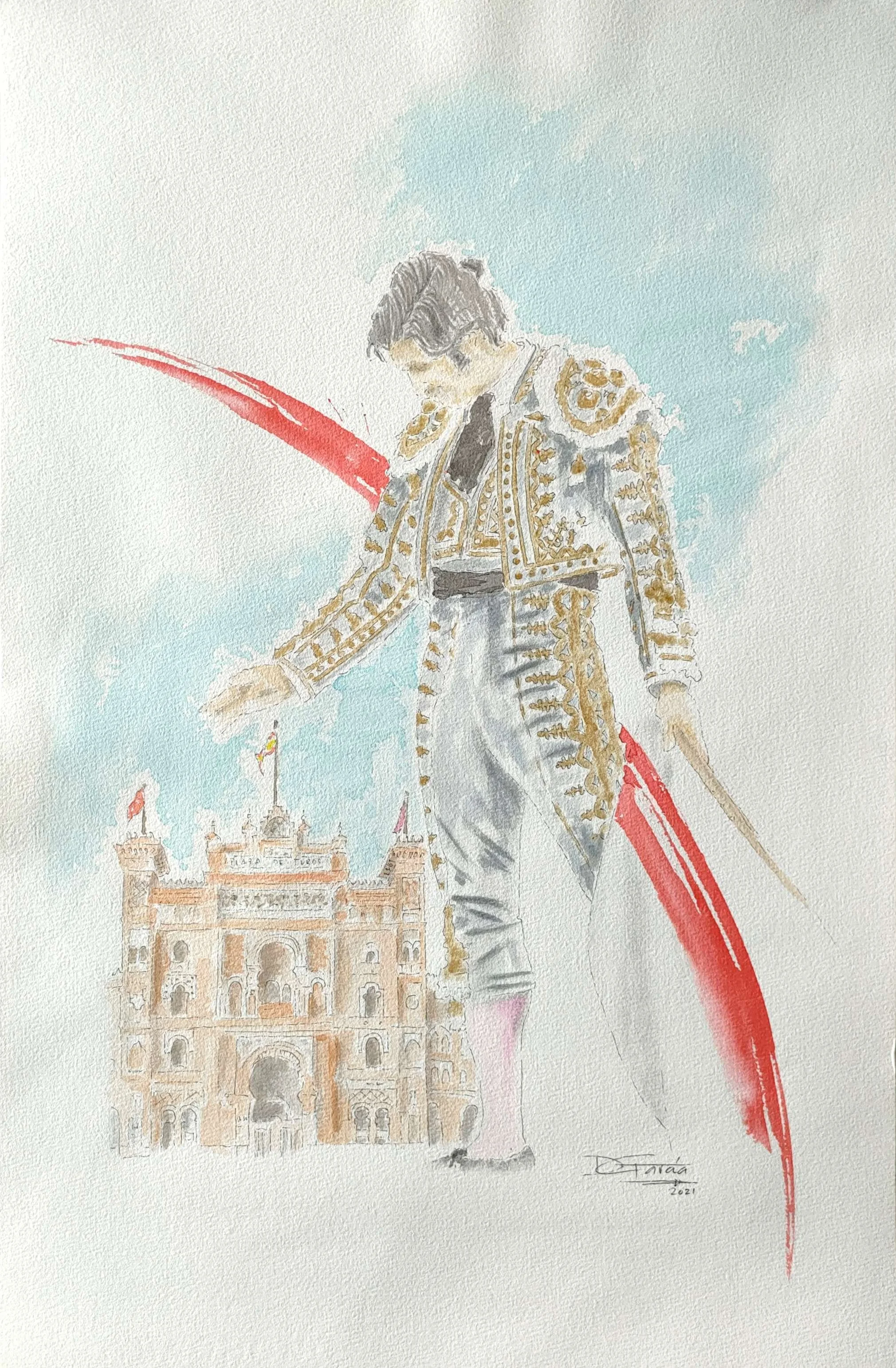 Pinturas de tradición española.