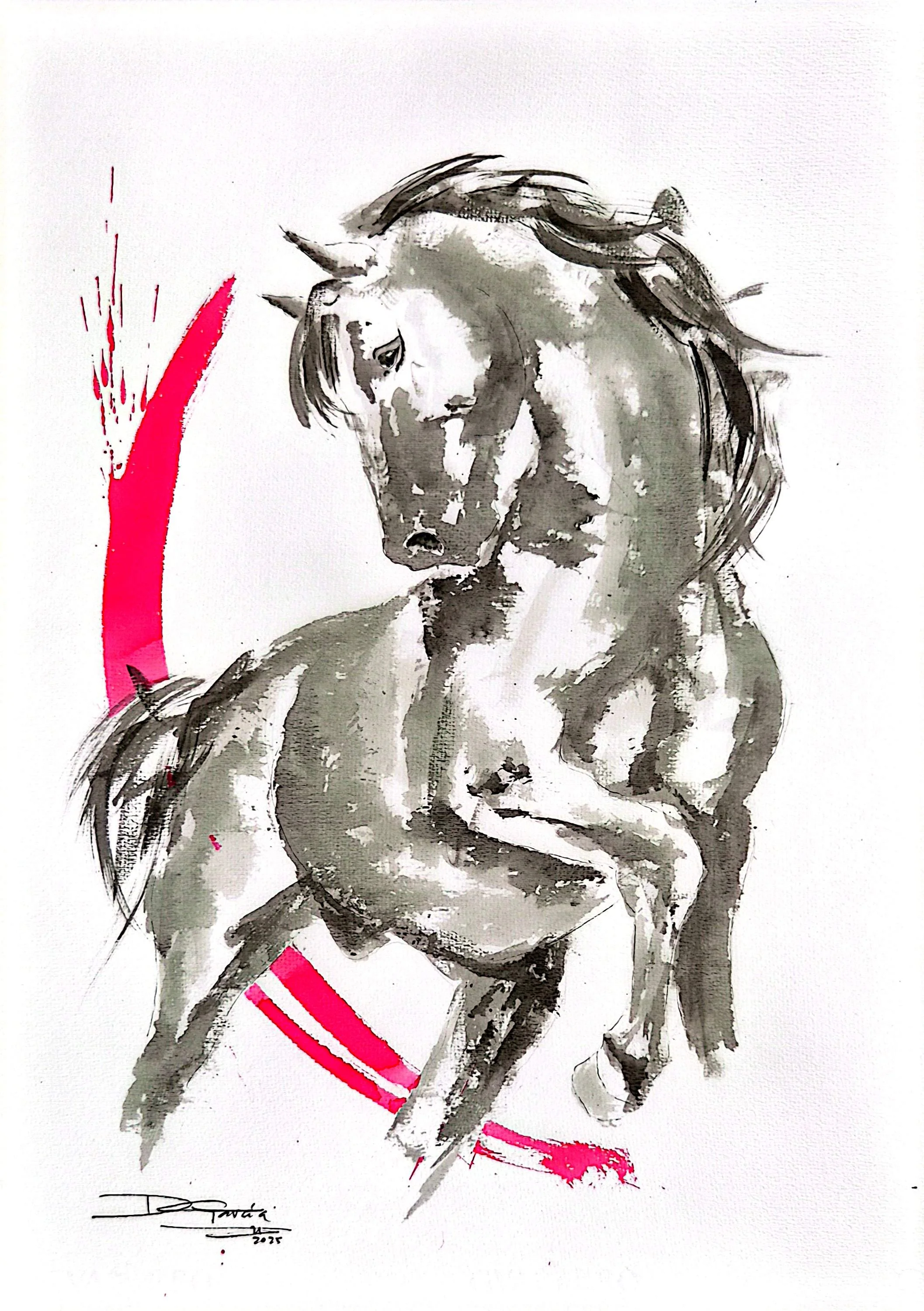 El poder del caballo, la fuerza y el carácter.