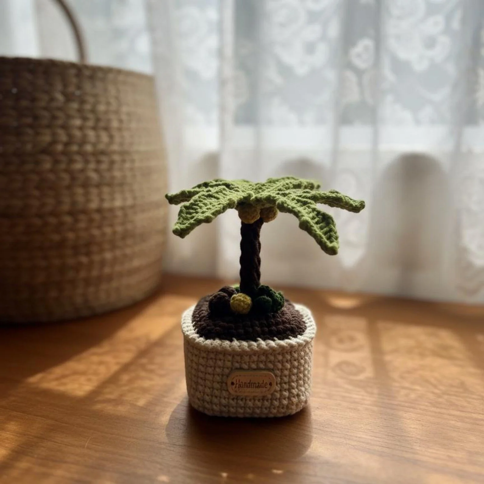Handmade Crochet Palm Tree