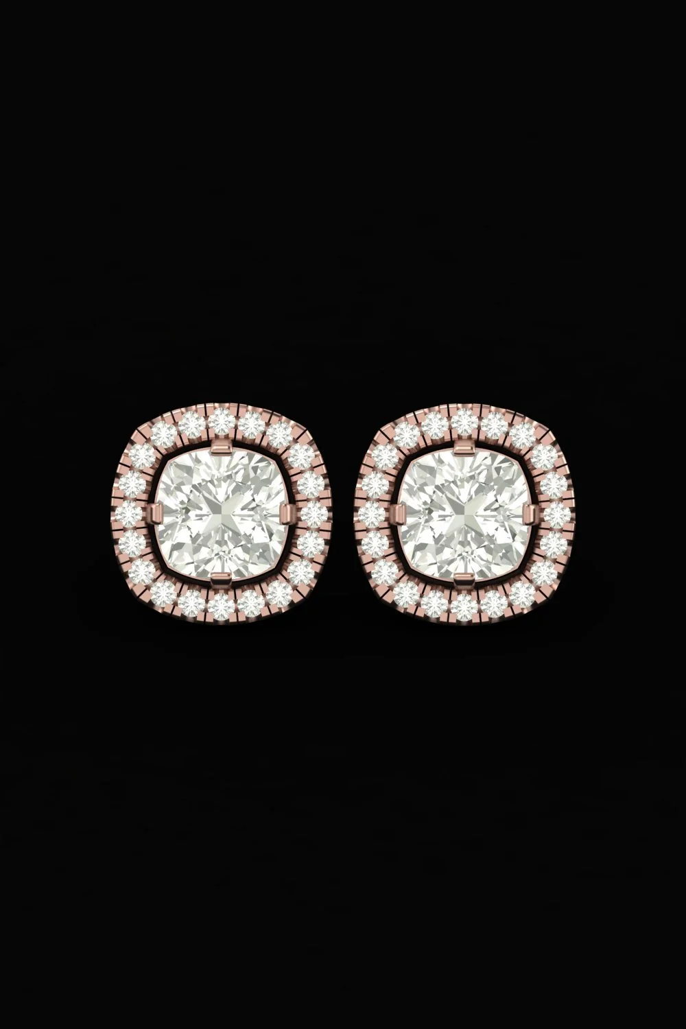 Eco-Luxe Diamond Stud Earrings