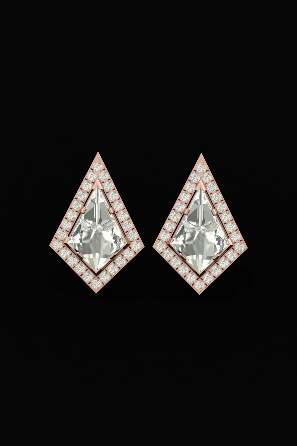 Eco-Chic Geometric Earrings