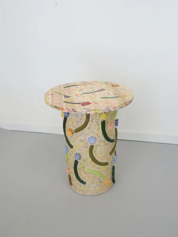 Gentle glow side table