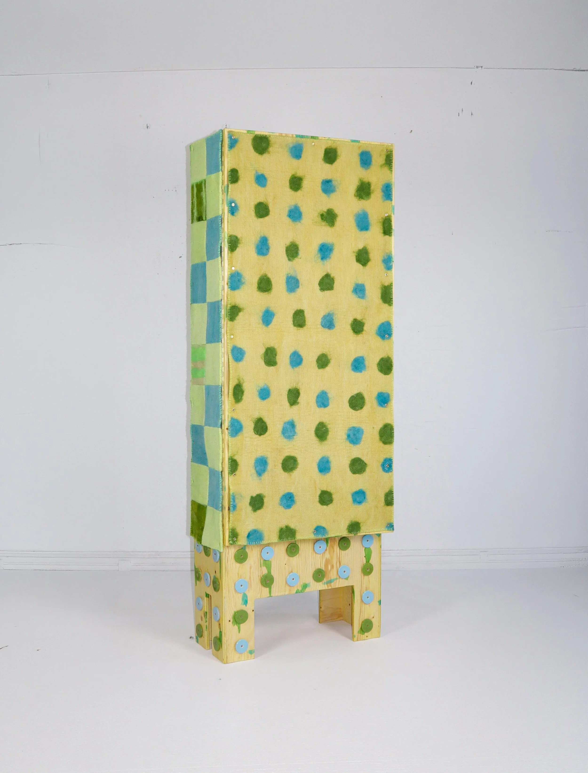 Felt furniture- dot dot dot cabinet