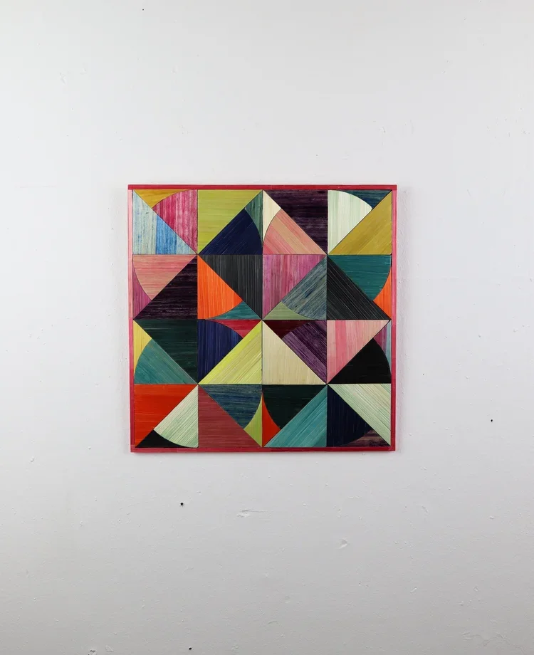 Straw "Quilt" works-series