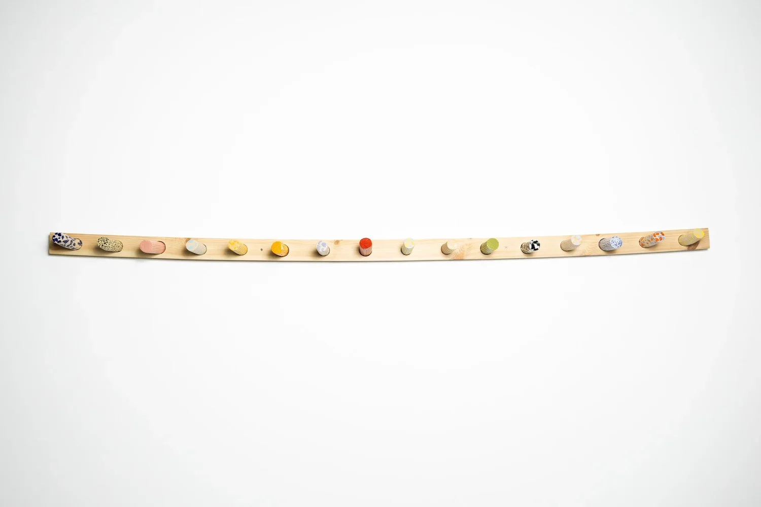"Banana" wood multi hanger