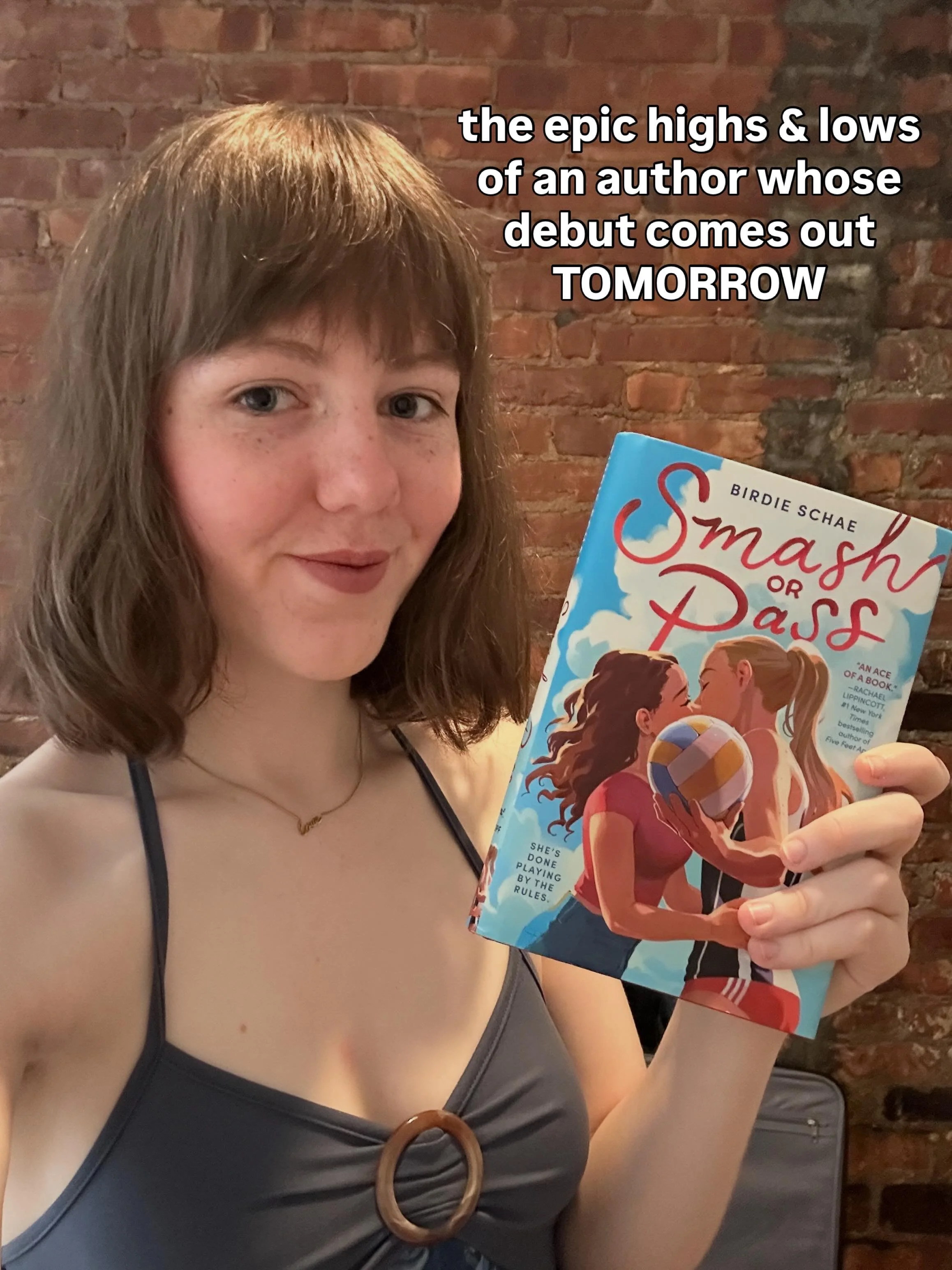 my book comes out tomorrow &amp; i have a lot of Feelings about that 🫶 so enjoy this post in which i tried not to include the words &ldquo;crashing out&rdquo; every single slide 😁

anyway&hellip; tomorrow, smash or passwill be yours ☀️ take good ca