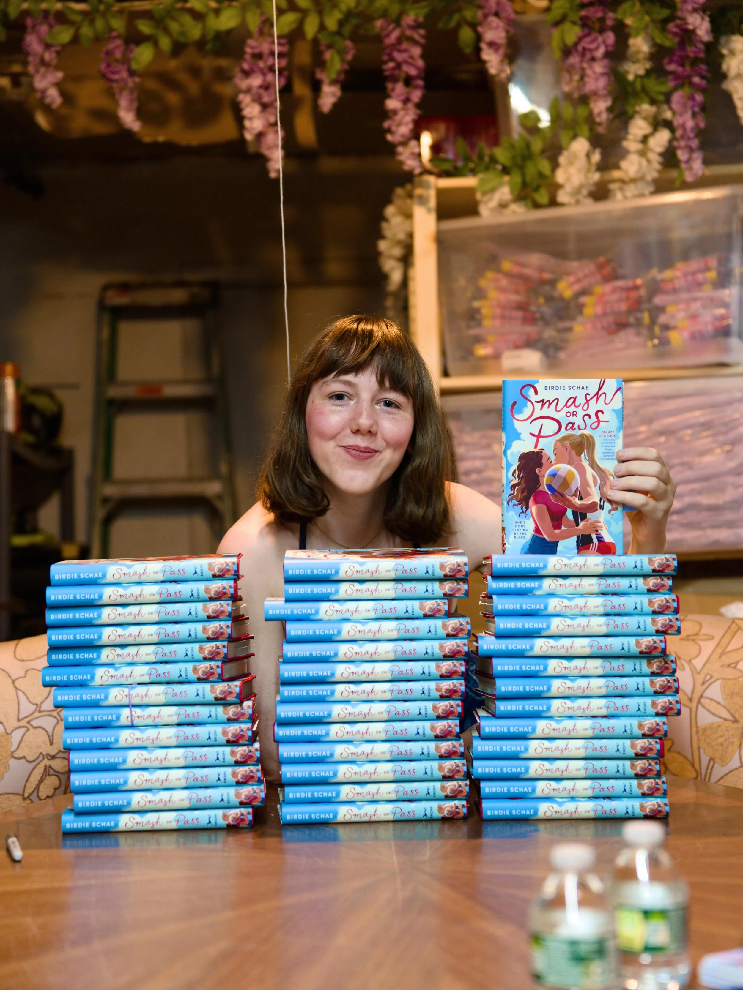 SMASH OR PASS is officially yours! 🥹🏐🩵

today marks the day i can finally say that i&rsquo;m a published author!! i have may people to thank for this, which my acknowledgments are full of, so i&rsquo;ll keep it short today (gotta explore new york 