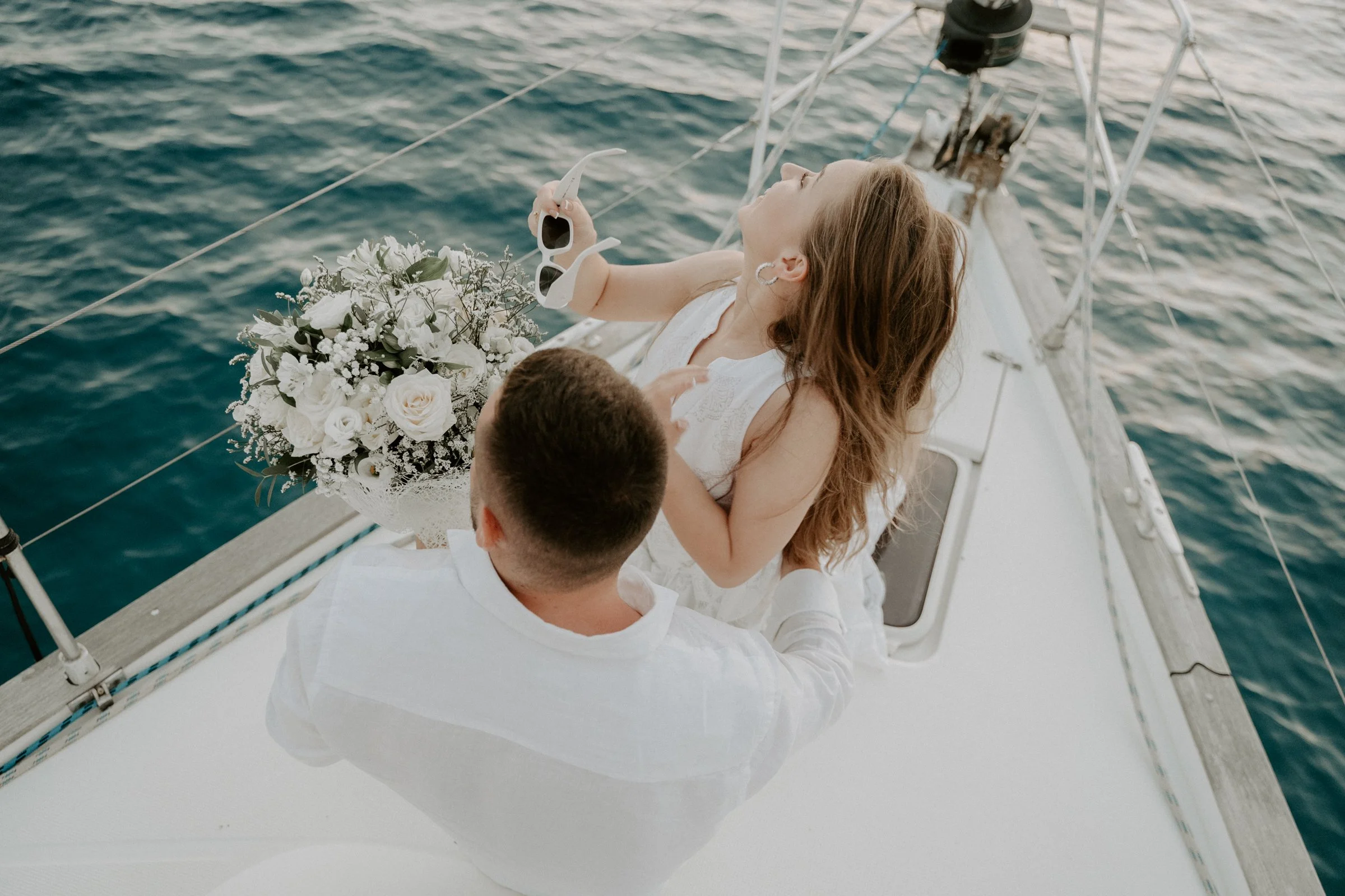 surprise proposal photogrpher Sardinia
