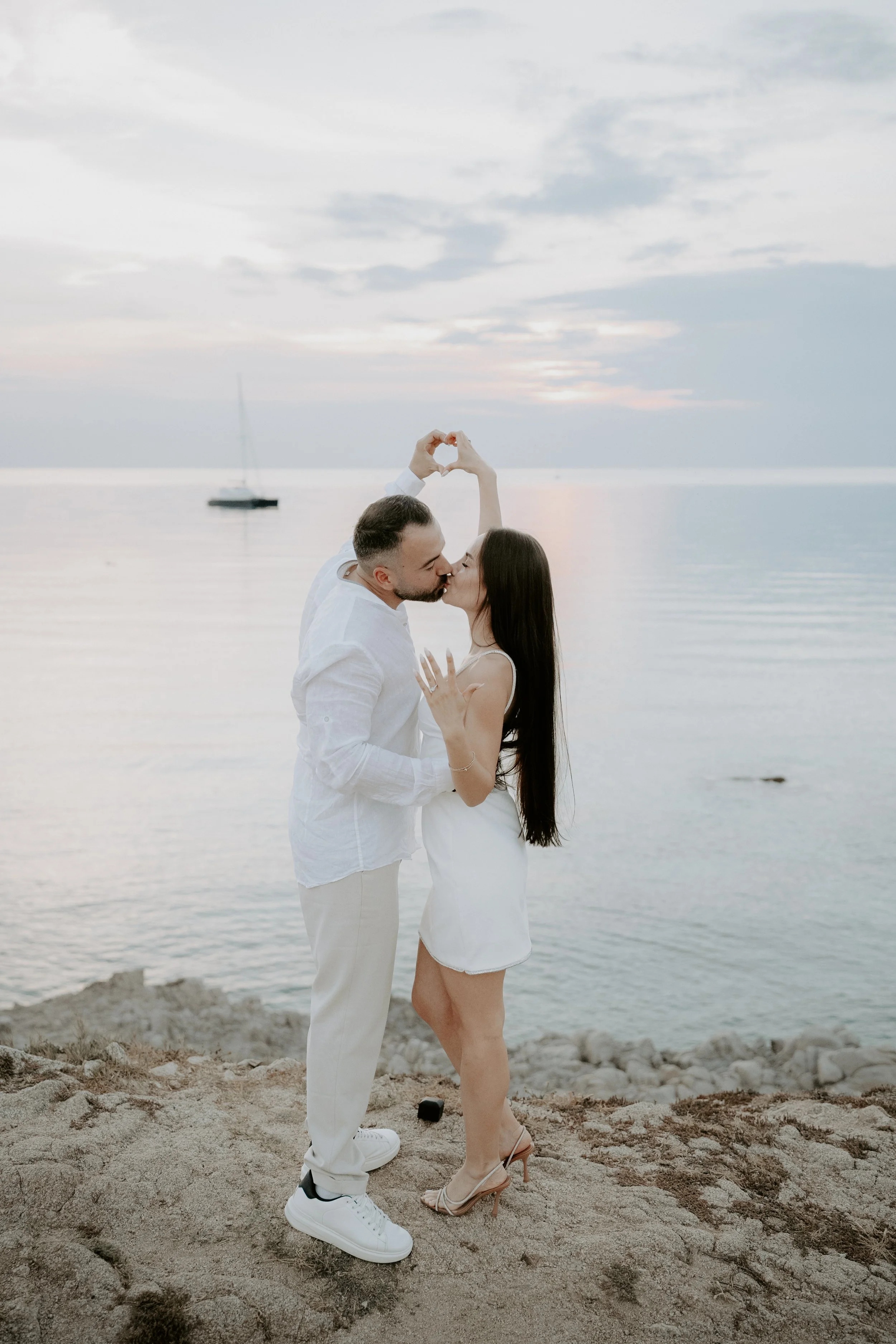 Engagement photographer Sardinia