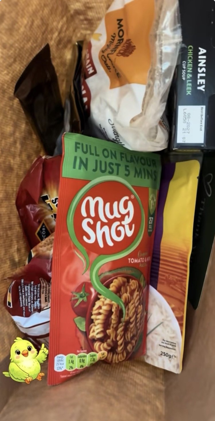 Food Nest UK parcel contents