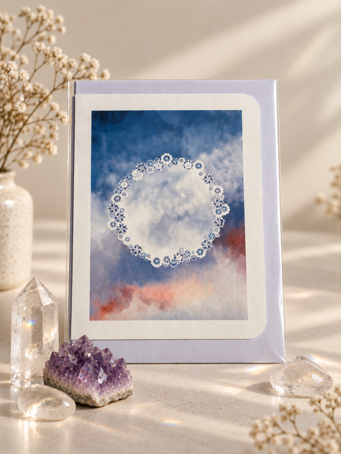 Full moon card