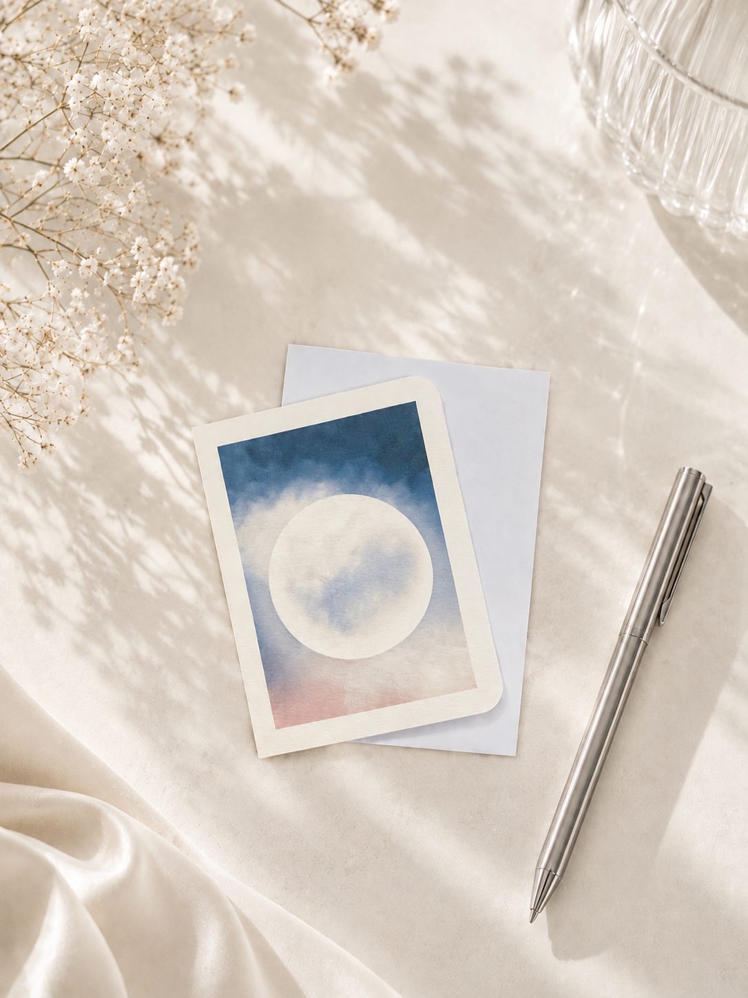 Full moon card