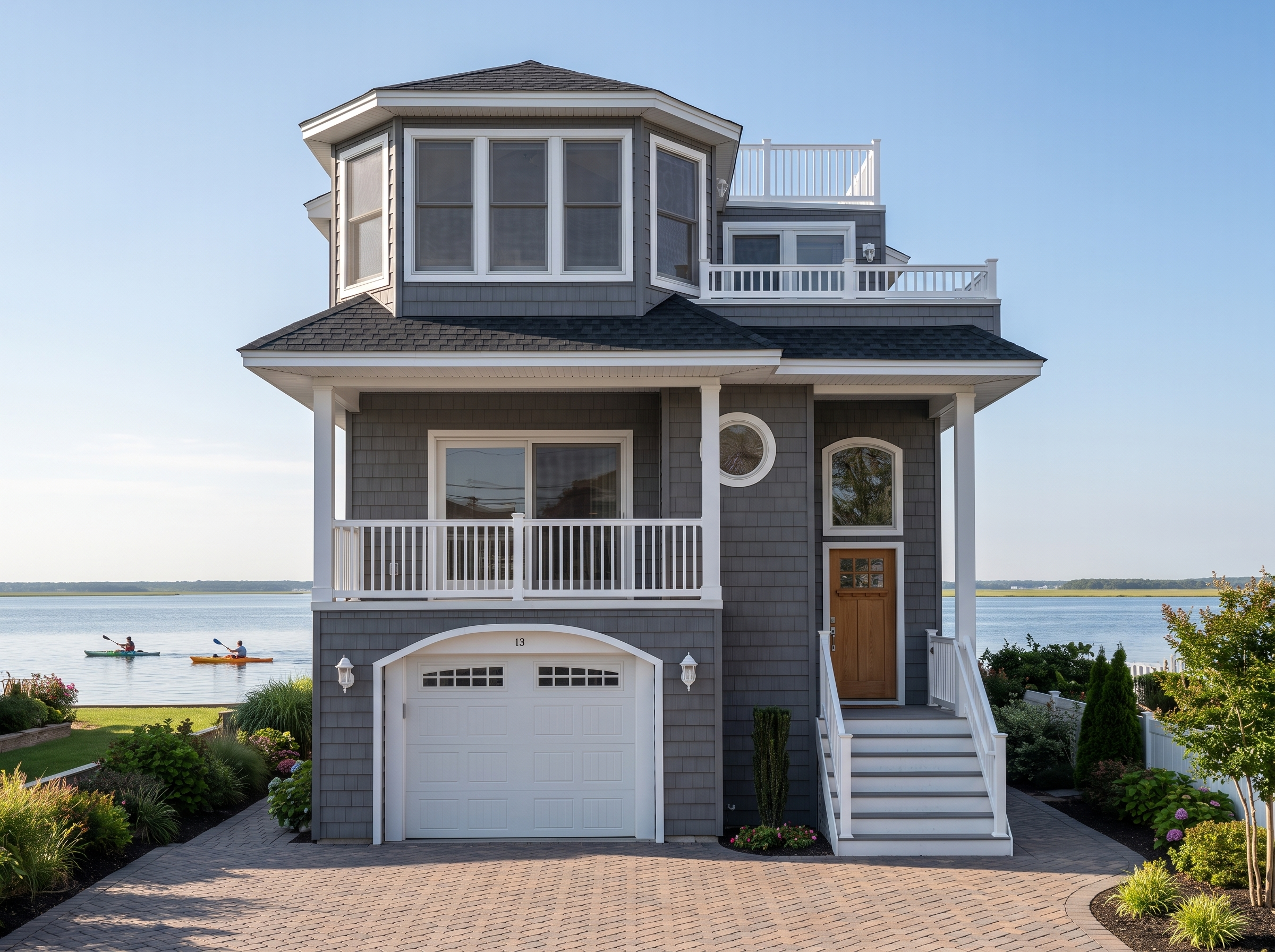 2500 SF (Narrow Lot)