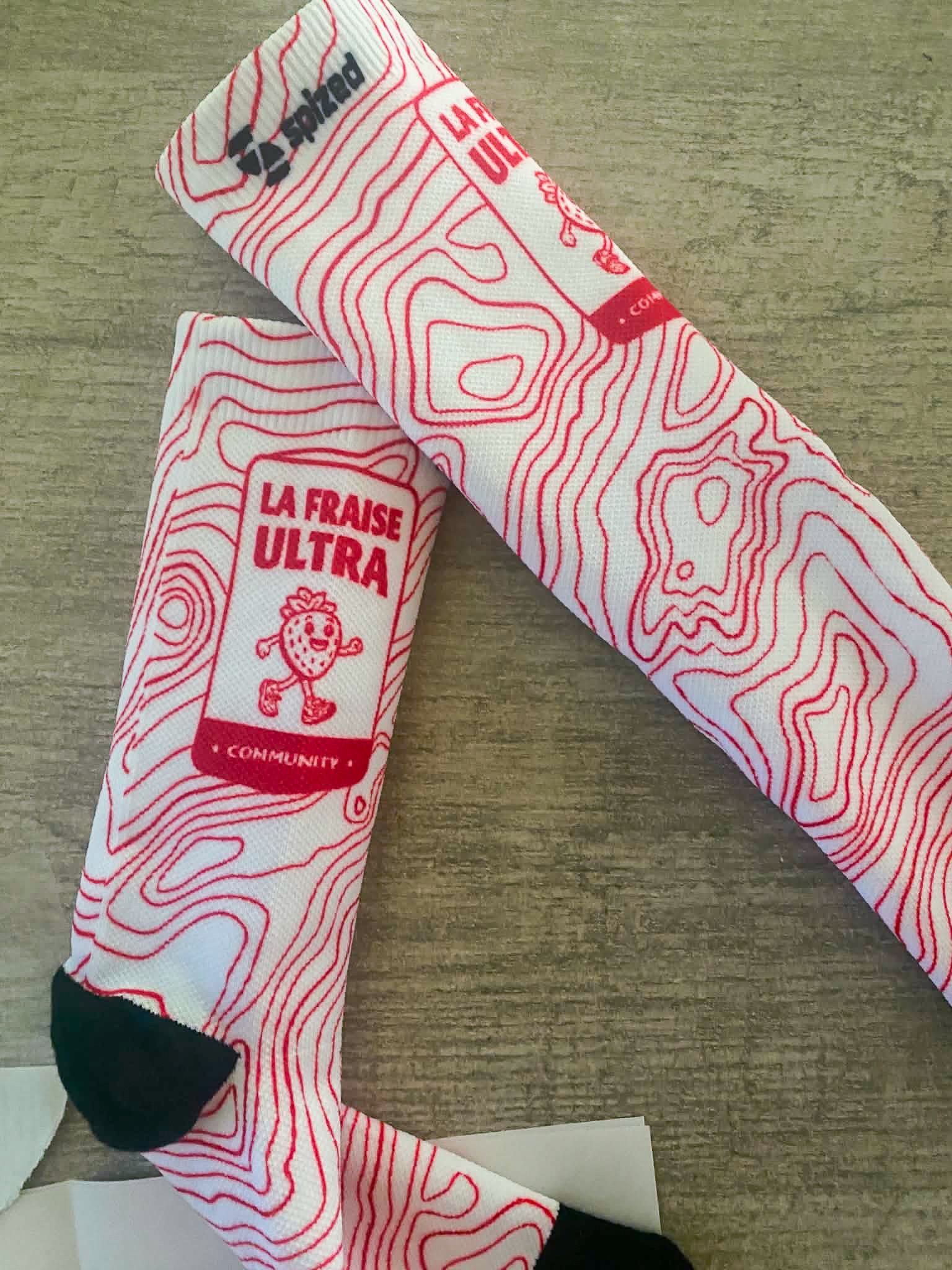 Chaussettes pour l'évènement (photo de Léa Evenas)