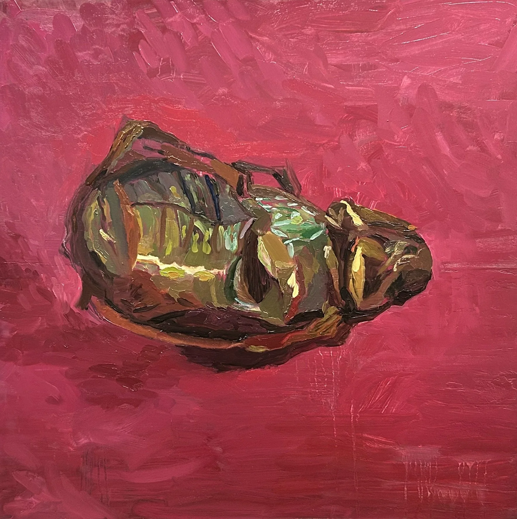  Beetle II , size, oil on panel