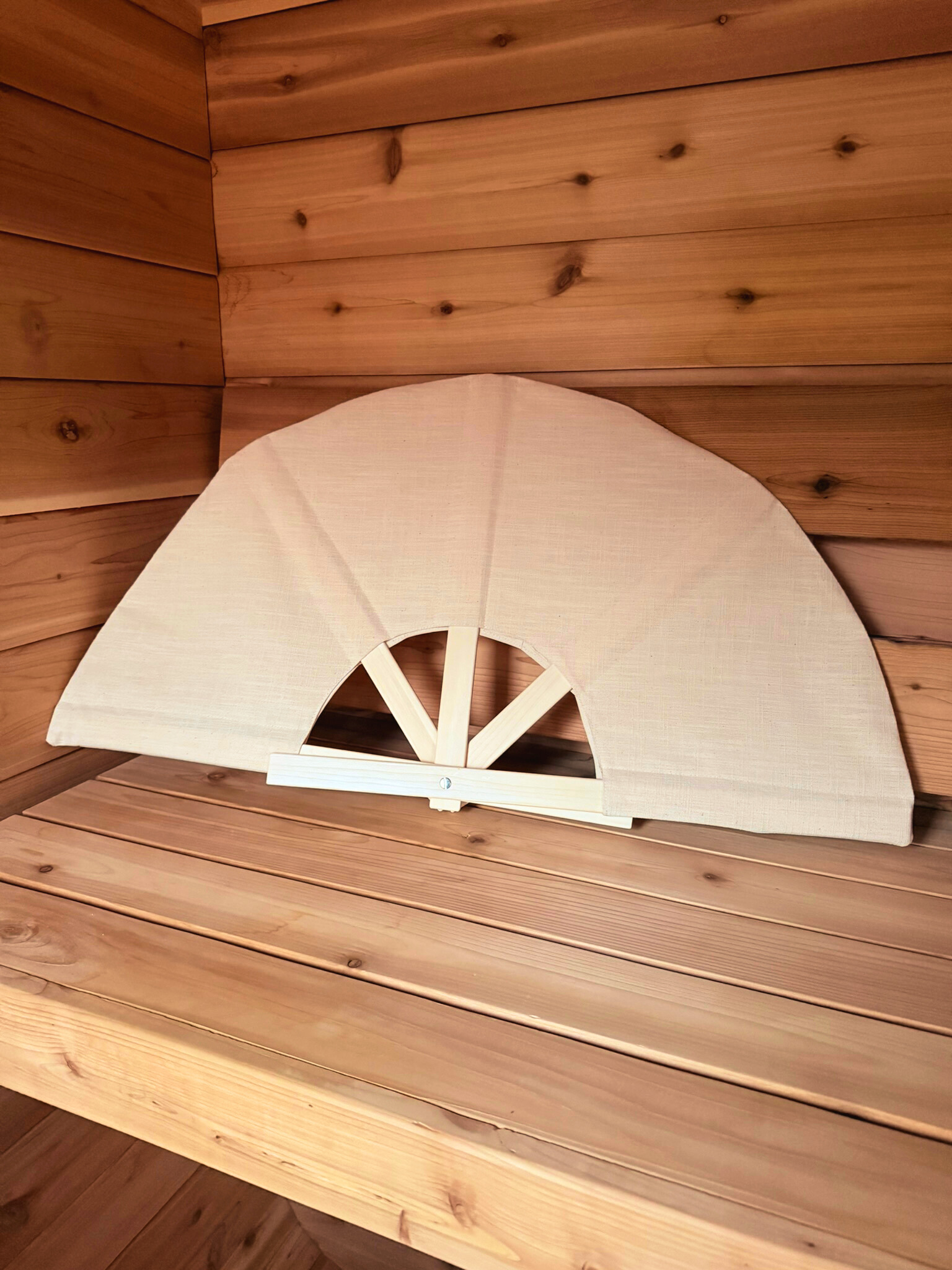 Large Sauna Fan | Create Waves of Steam, Heat and Aroma