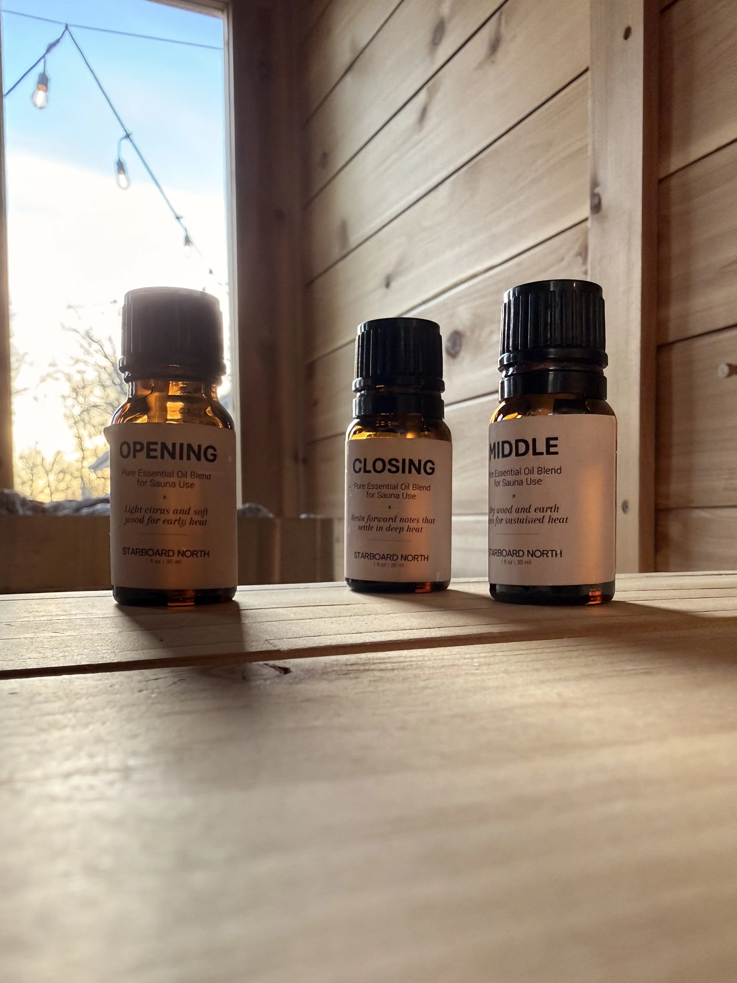 why a few drops of our oil fills the sauna