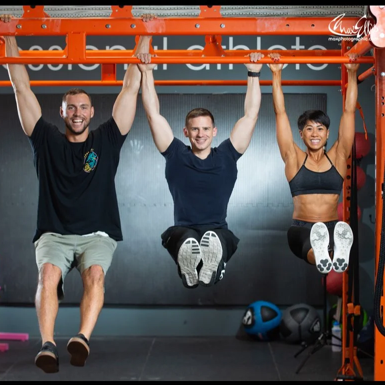 Ann with fellow trainers Tim and Mark
