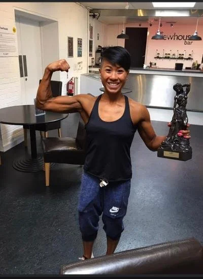 Ann at work training 