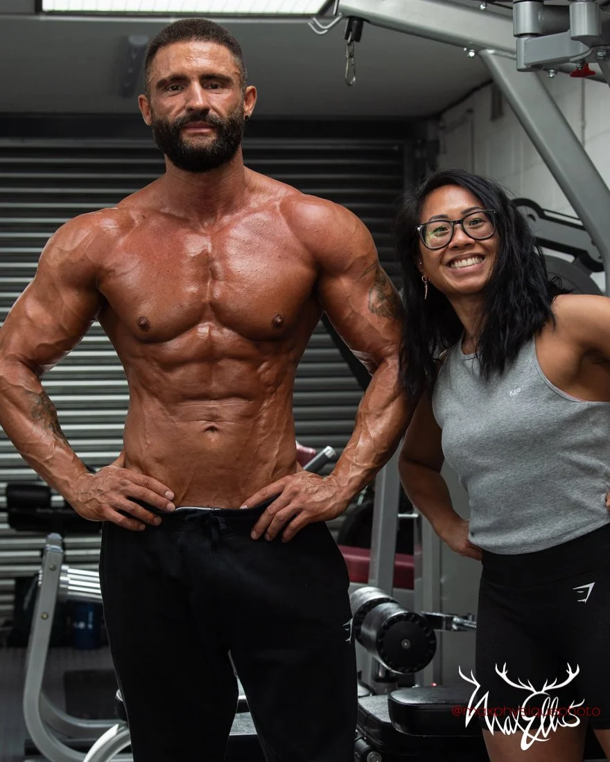 Ann with client Cole