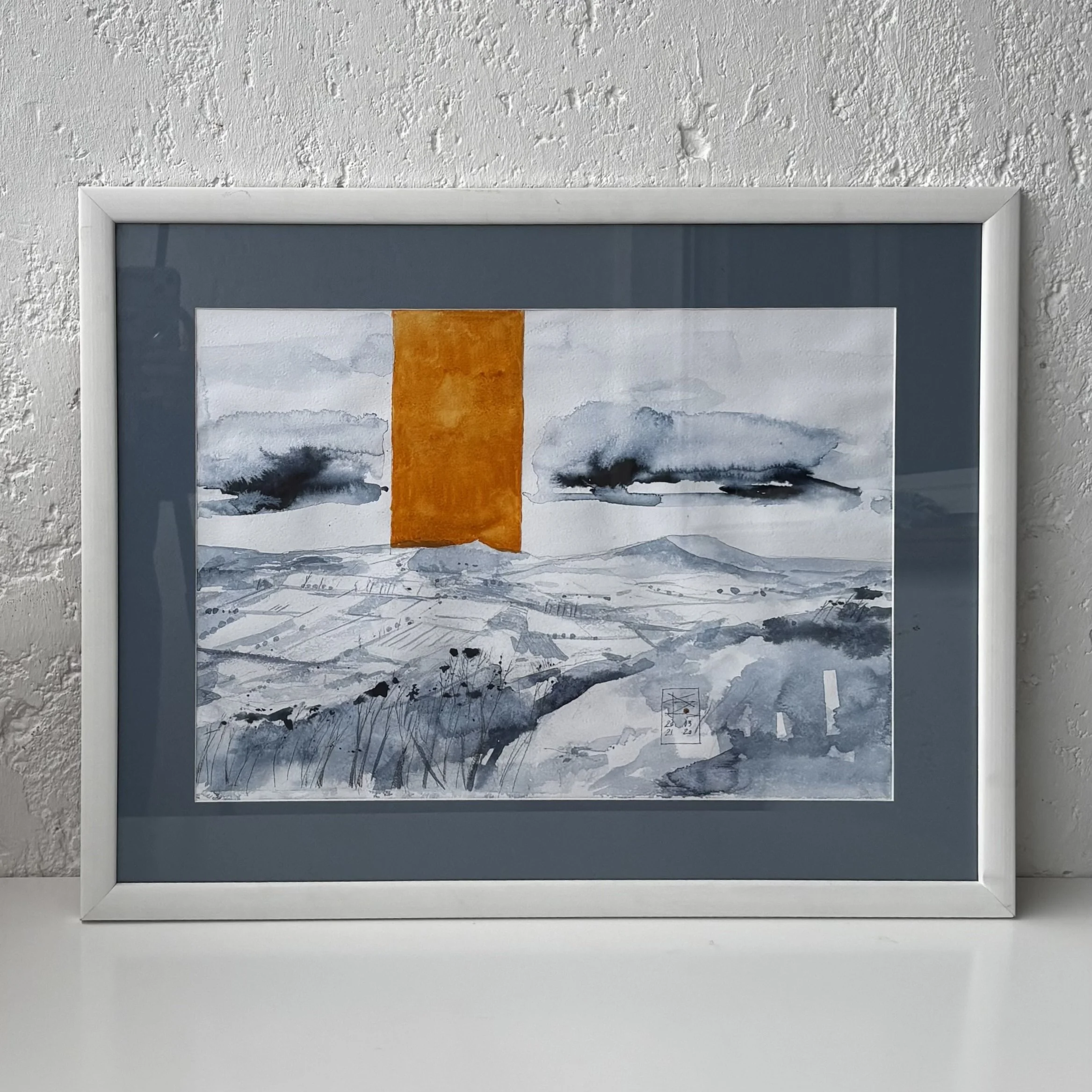 Balaton Uplands, 2022 — Original Watercolour