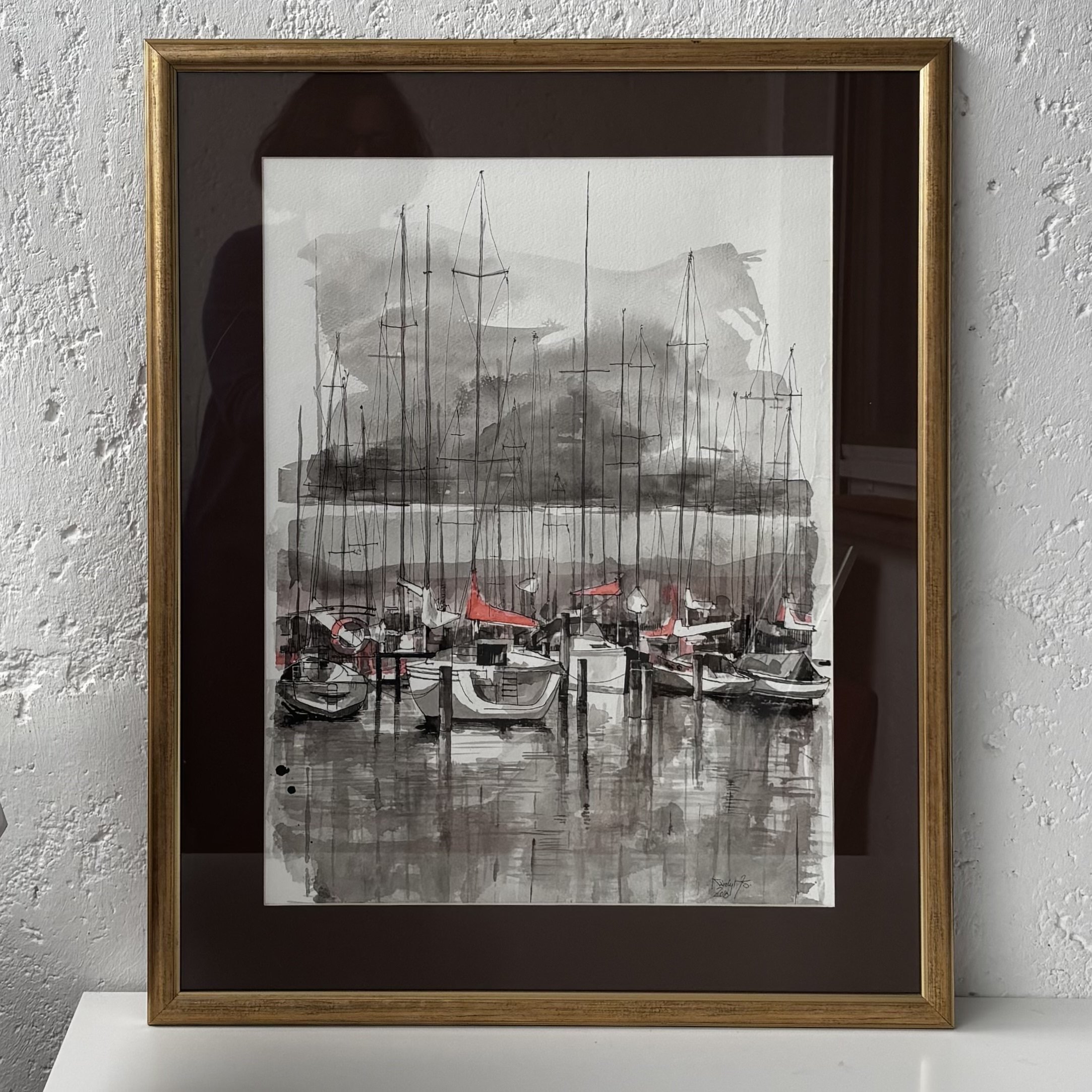 Balaton Sailboats – Stillness