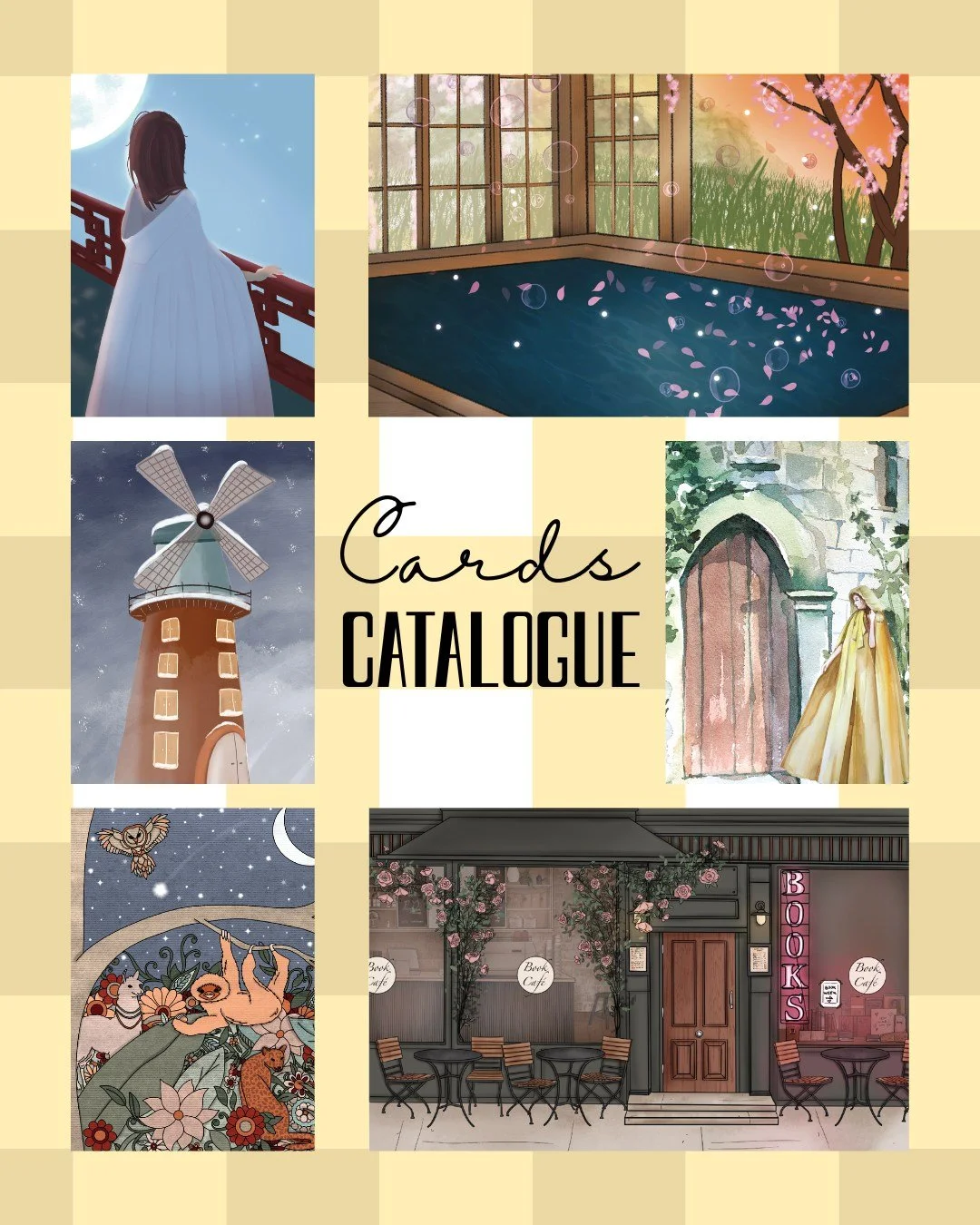 finally taking the leap and bringing my illustrations to my very first art markets 🥹✨

i&rsquo;ve been quietly painting these little worlds for so long and now they&rsquo;re becoming physical art prints that people can actually take home 😭🤍

every