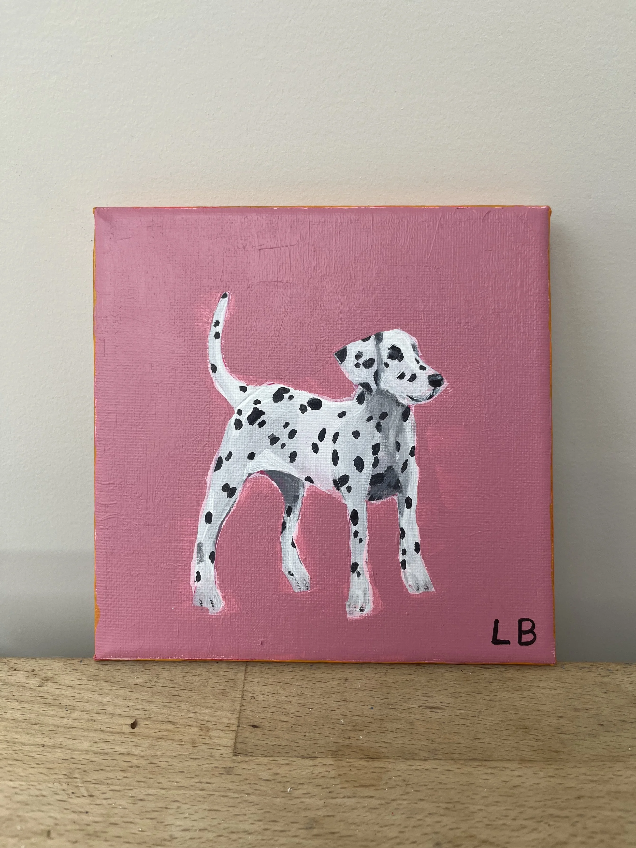 MINI DOG PAINTING 1/100 - DALMATION