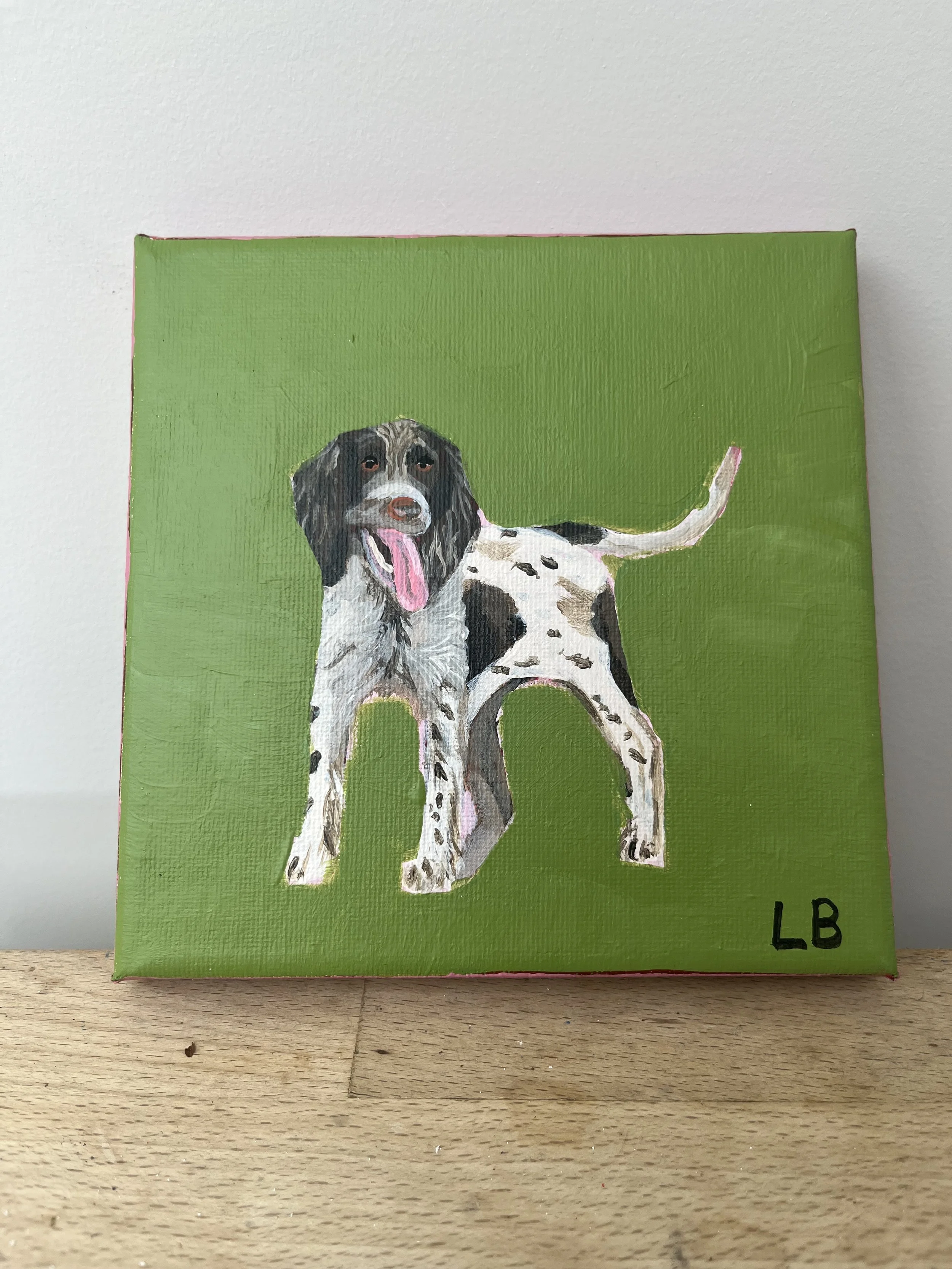 MINI DOG PAINTING 2/100 - SPANIEL